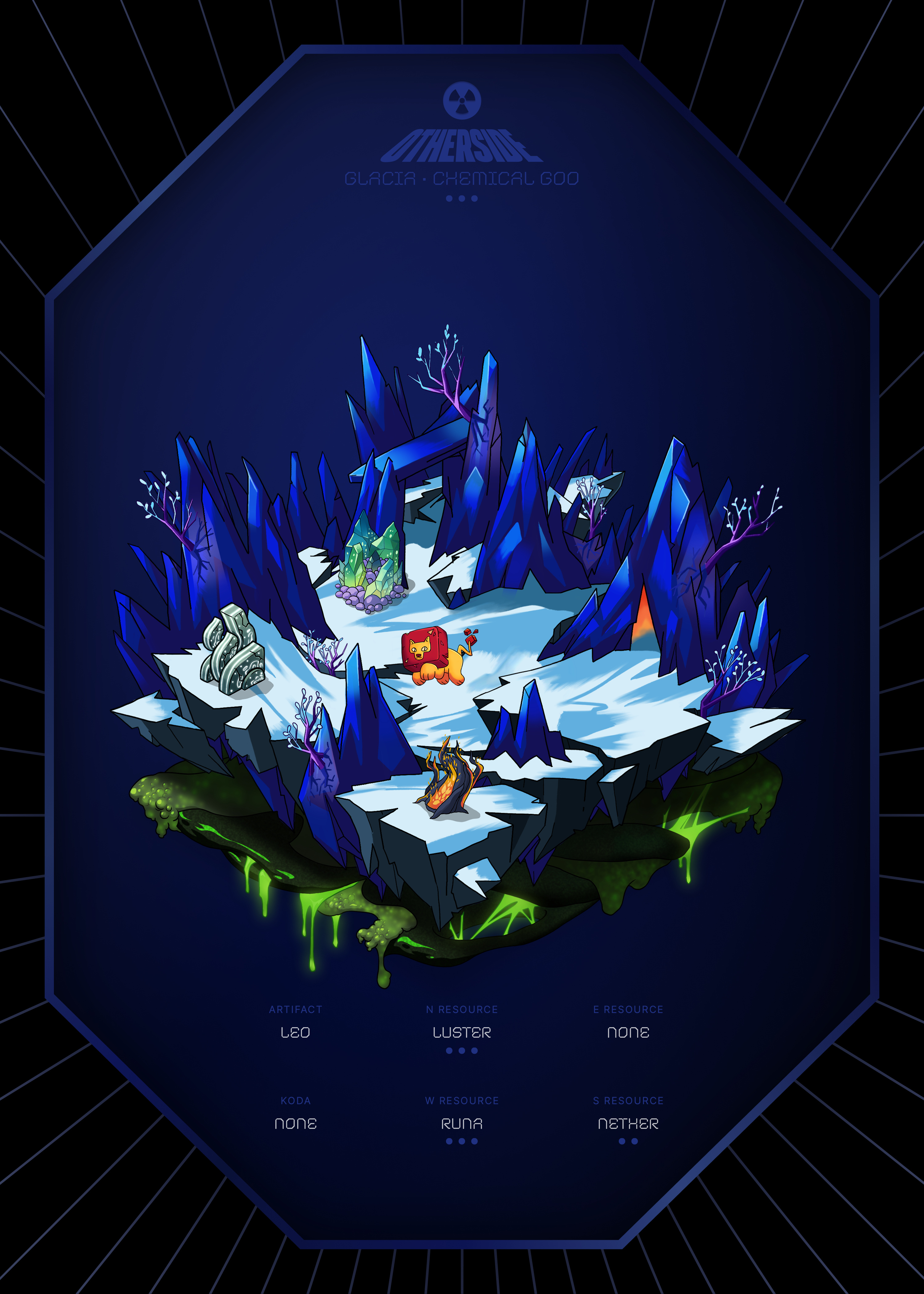 Otherdeed #10130 — Glacia