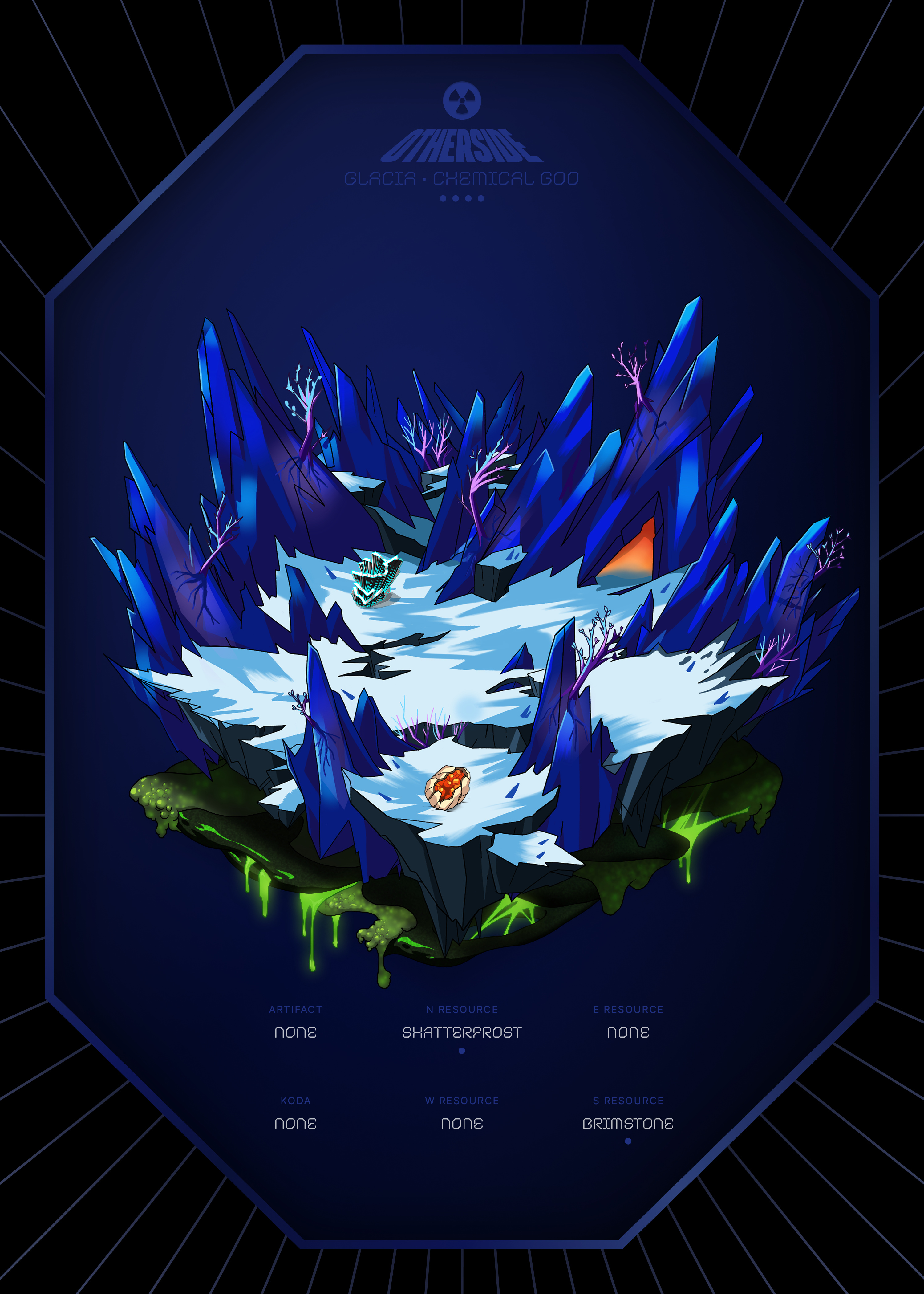 Otherdeed #15407 — Glacia