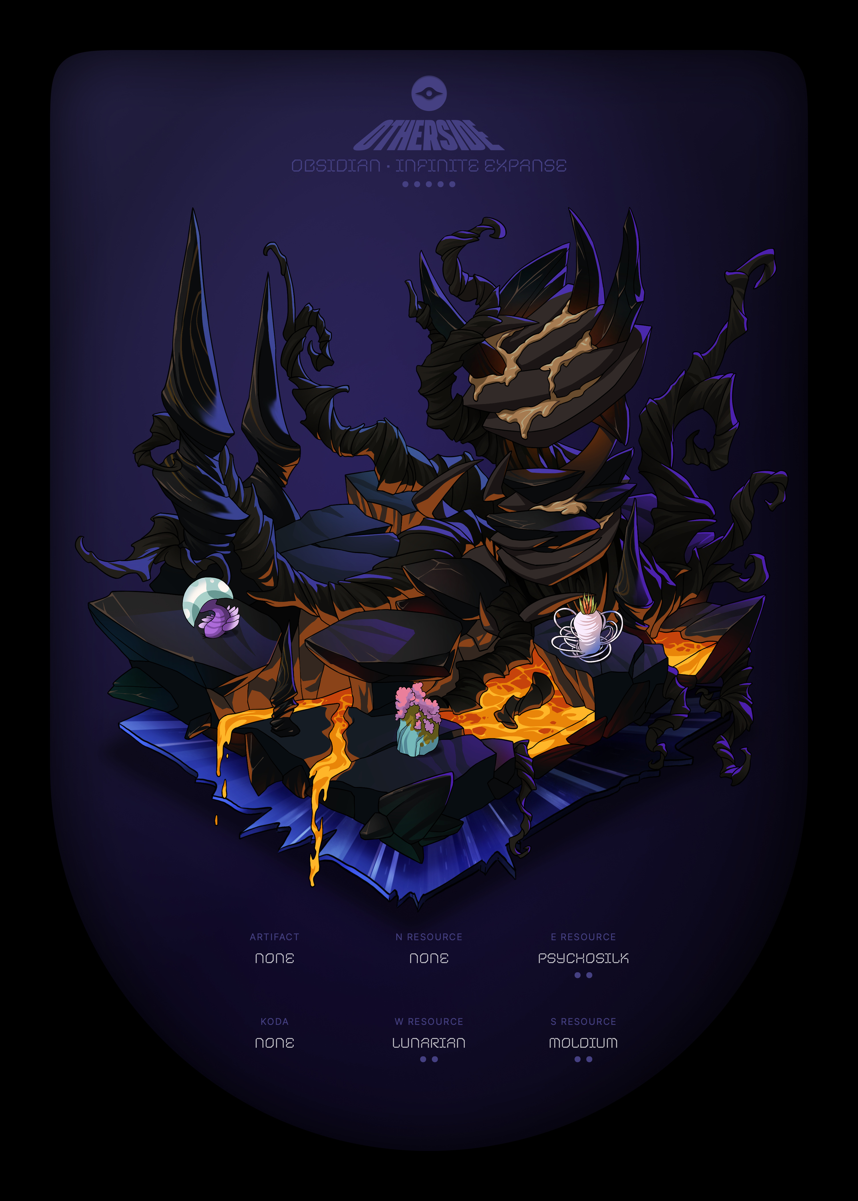 Otherdeed #48496 — Obsidian