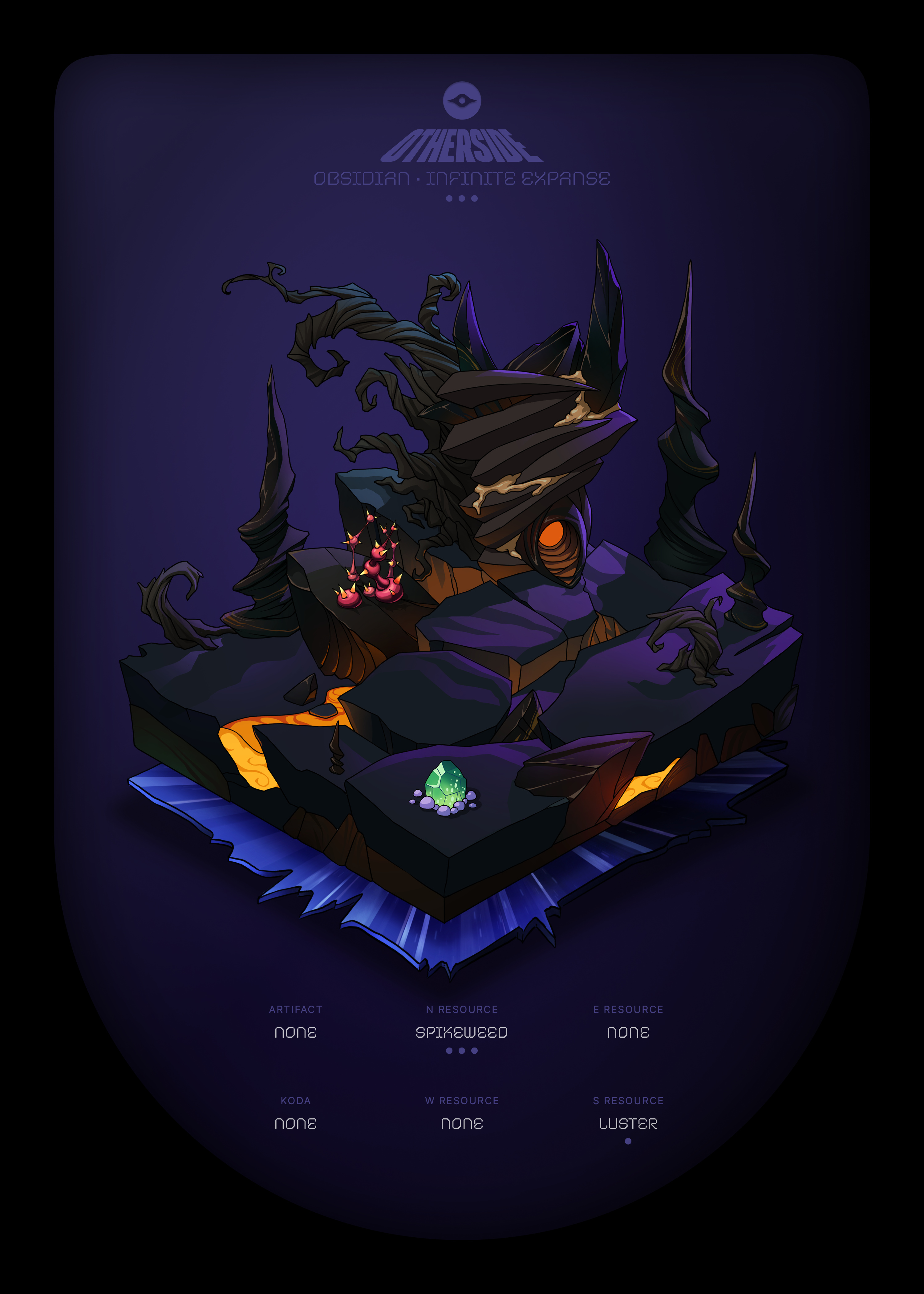 Otherdeed #55042 — Obsidian