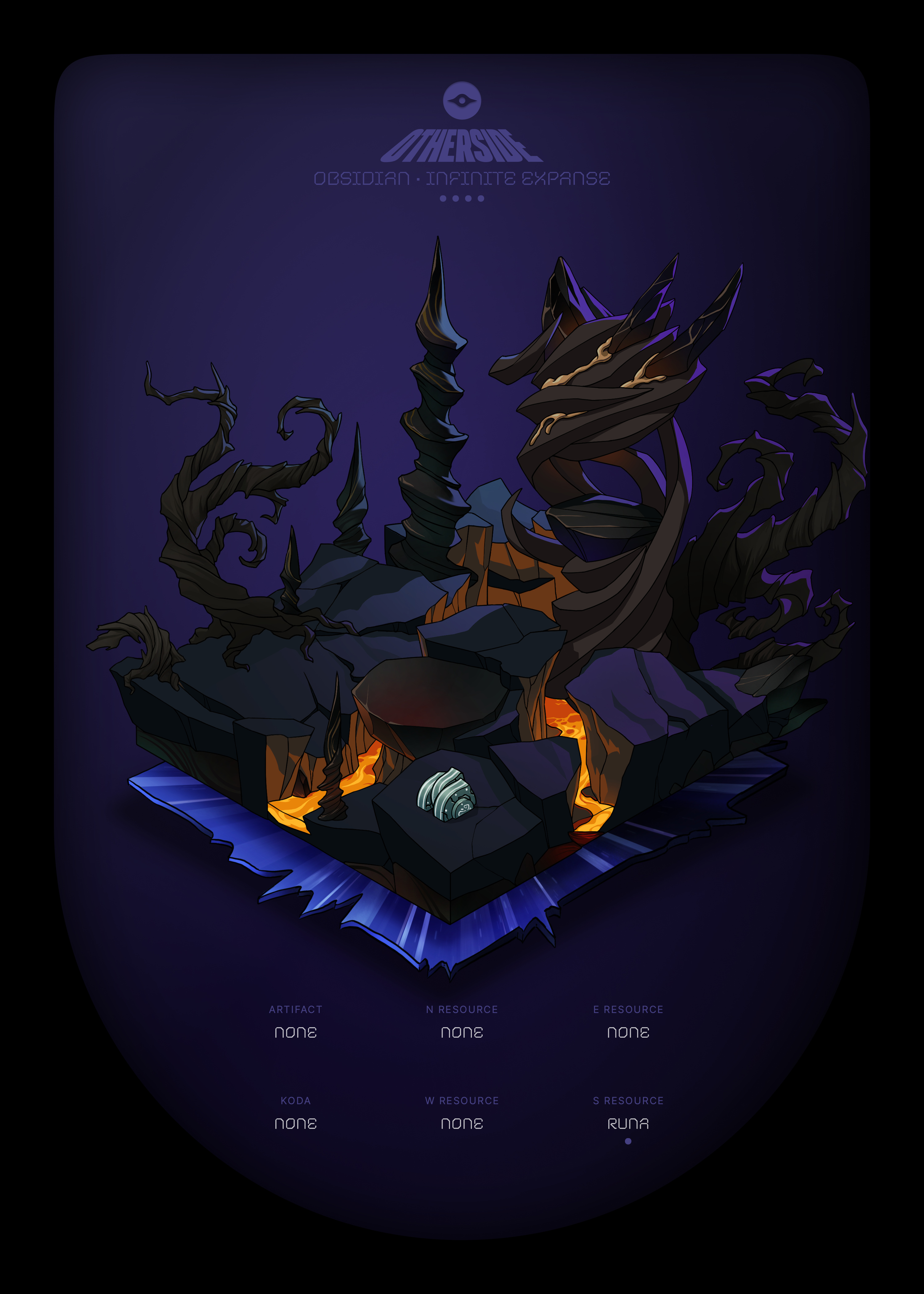 Otherdeed #46273 — Obsidian