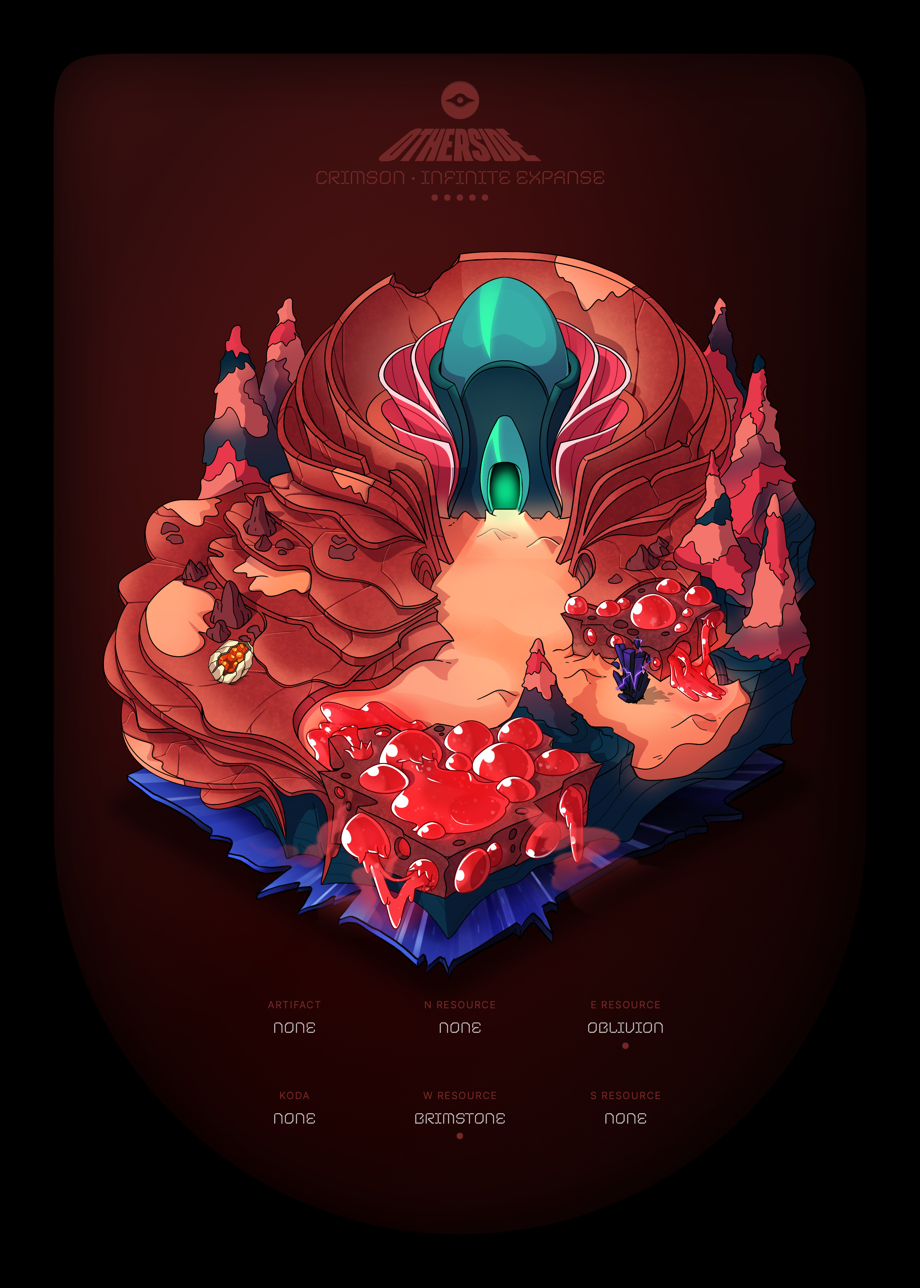 Otherdeed #42233 — Crimson