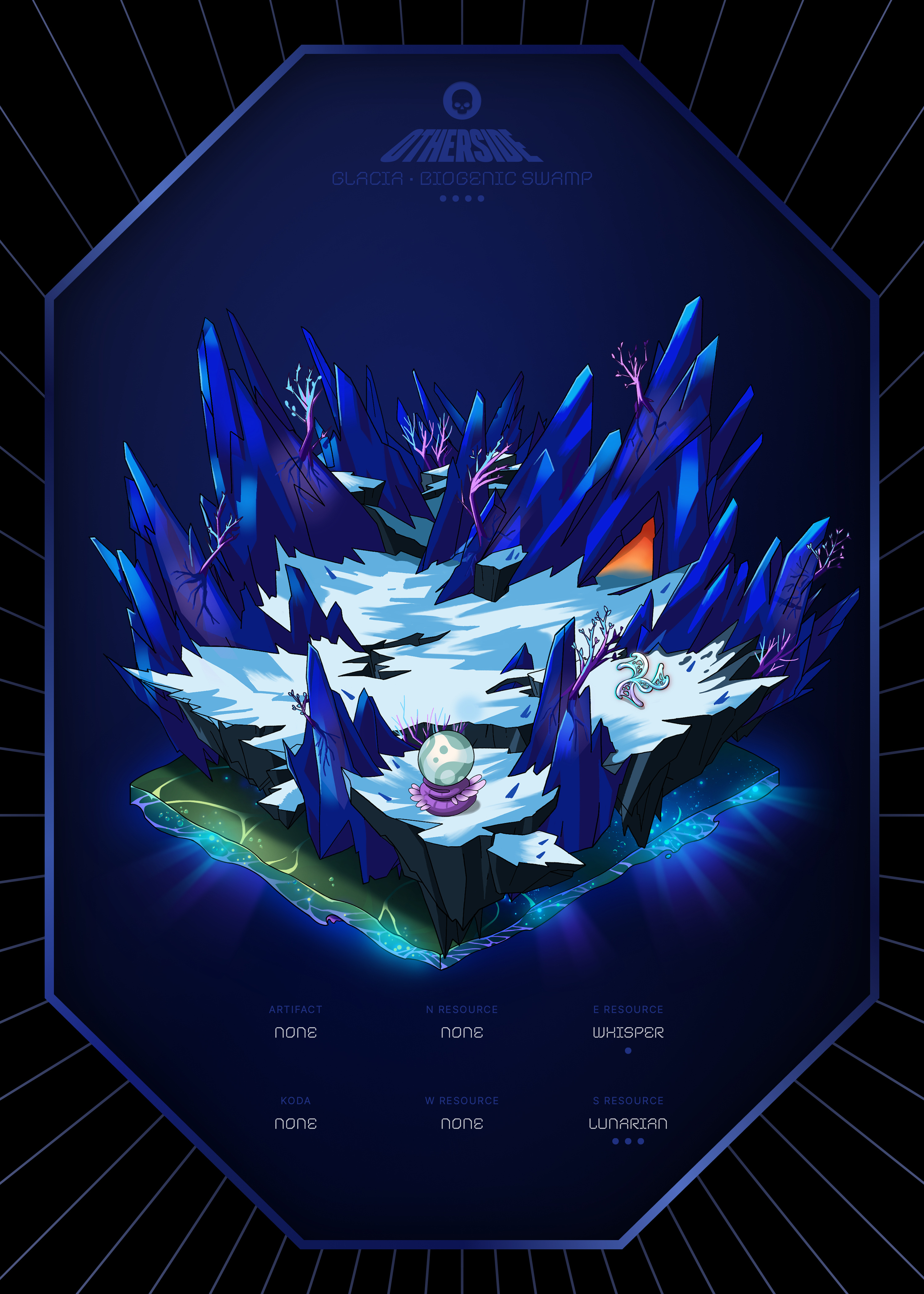 Otherdeed #9330 — Glacia