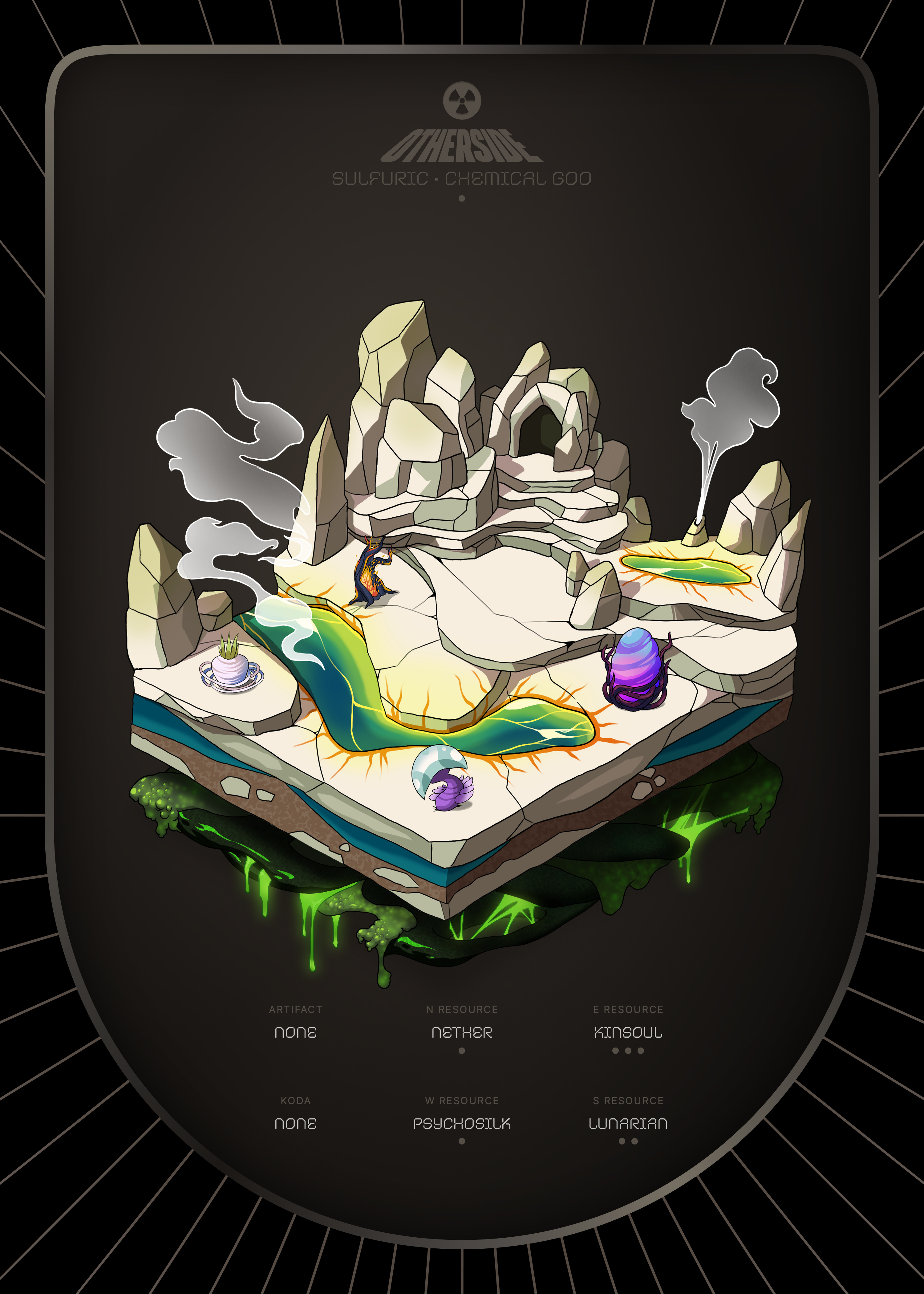 Otherdeed #24252 — Sulfuric
