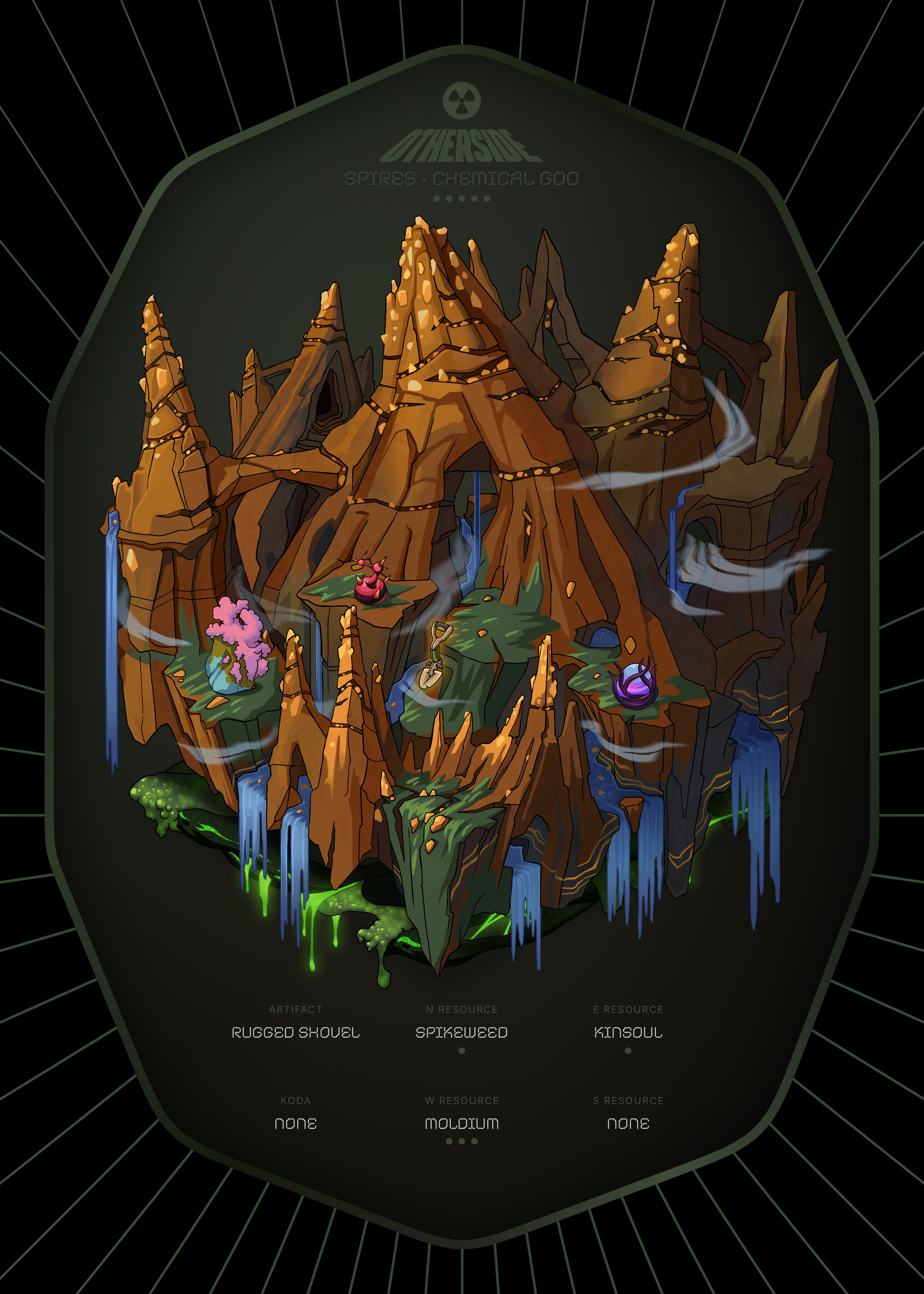 Otherdeed #16621 — Spires