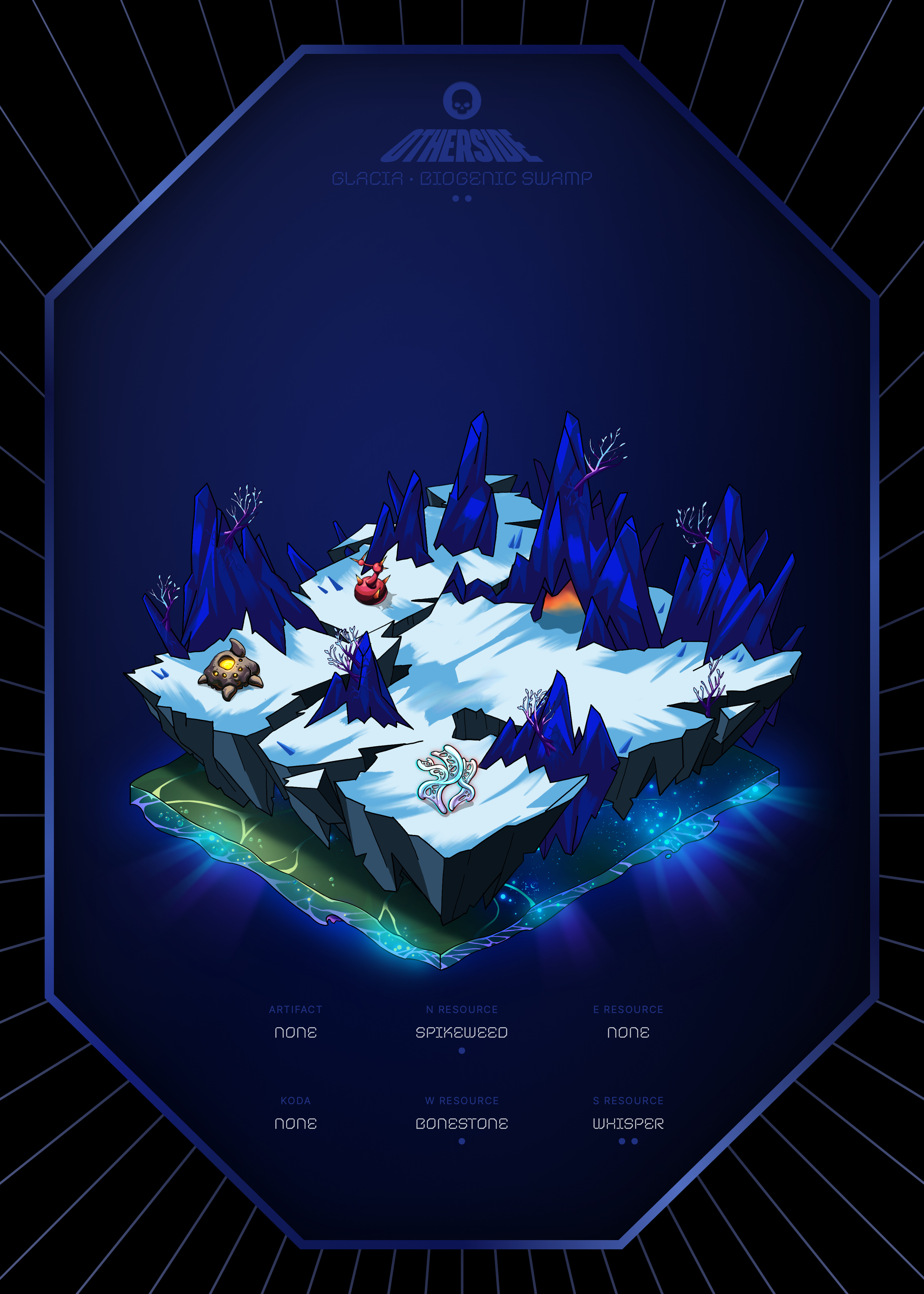 Otherdeed #2829 — Glacia