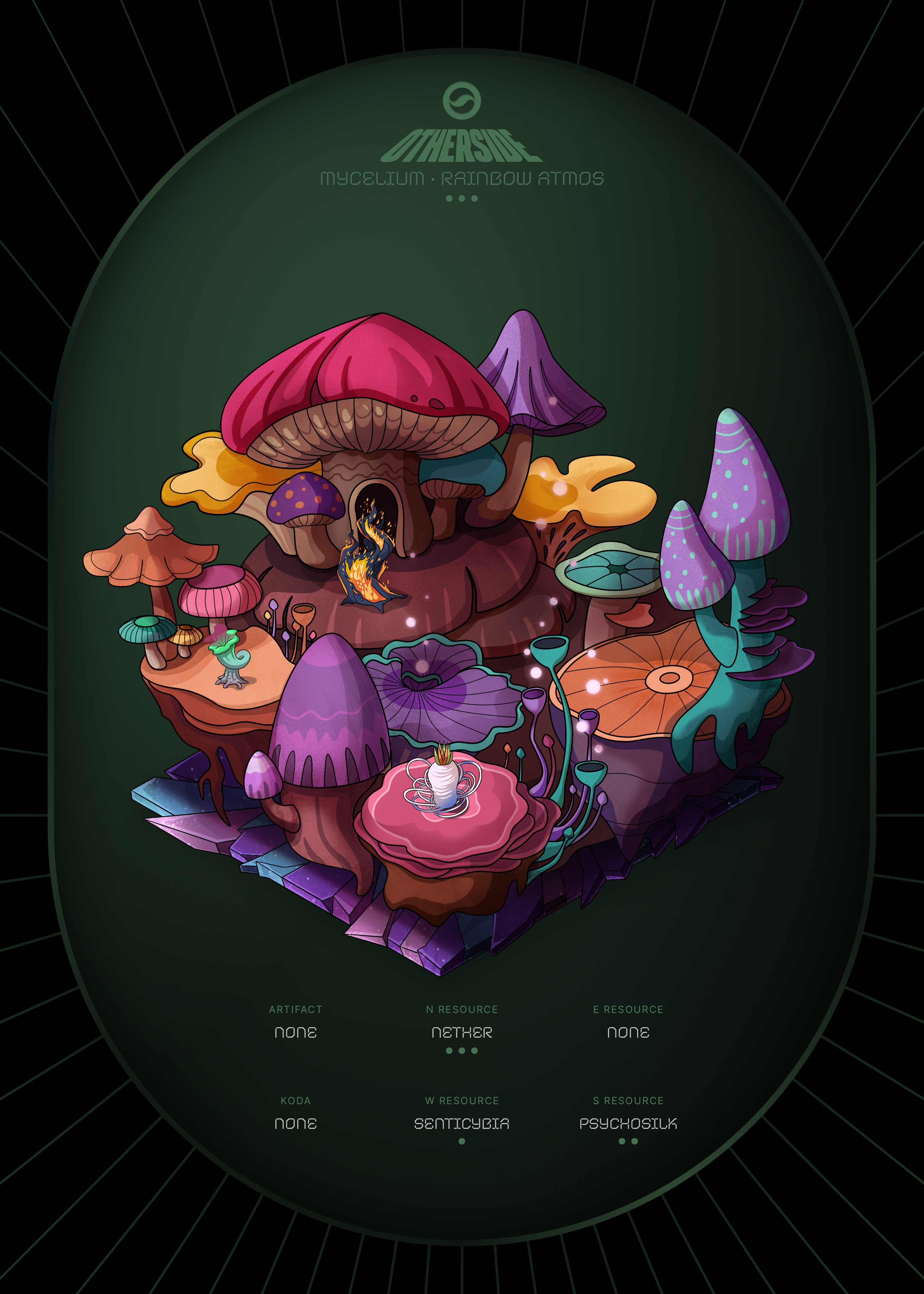 Otherdeed #73948 — Mycelium