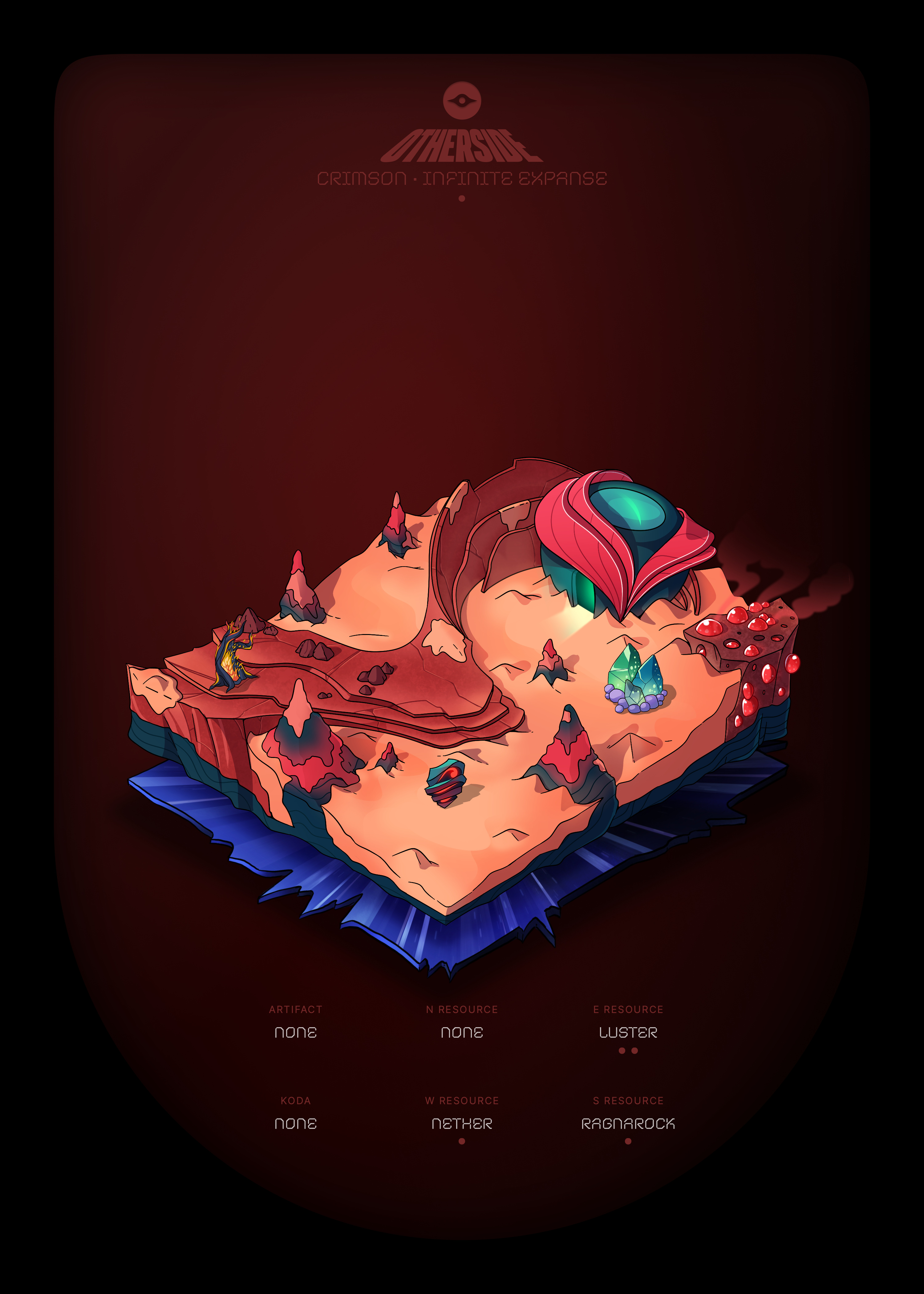 Otherdeed #47693 — Crimson