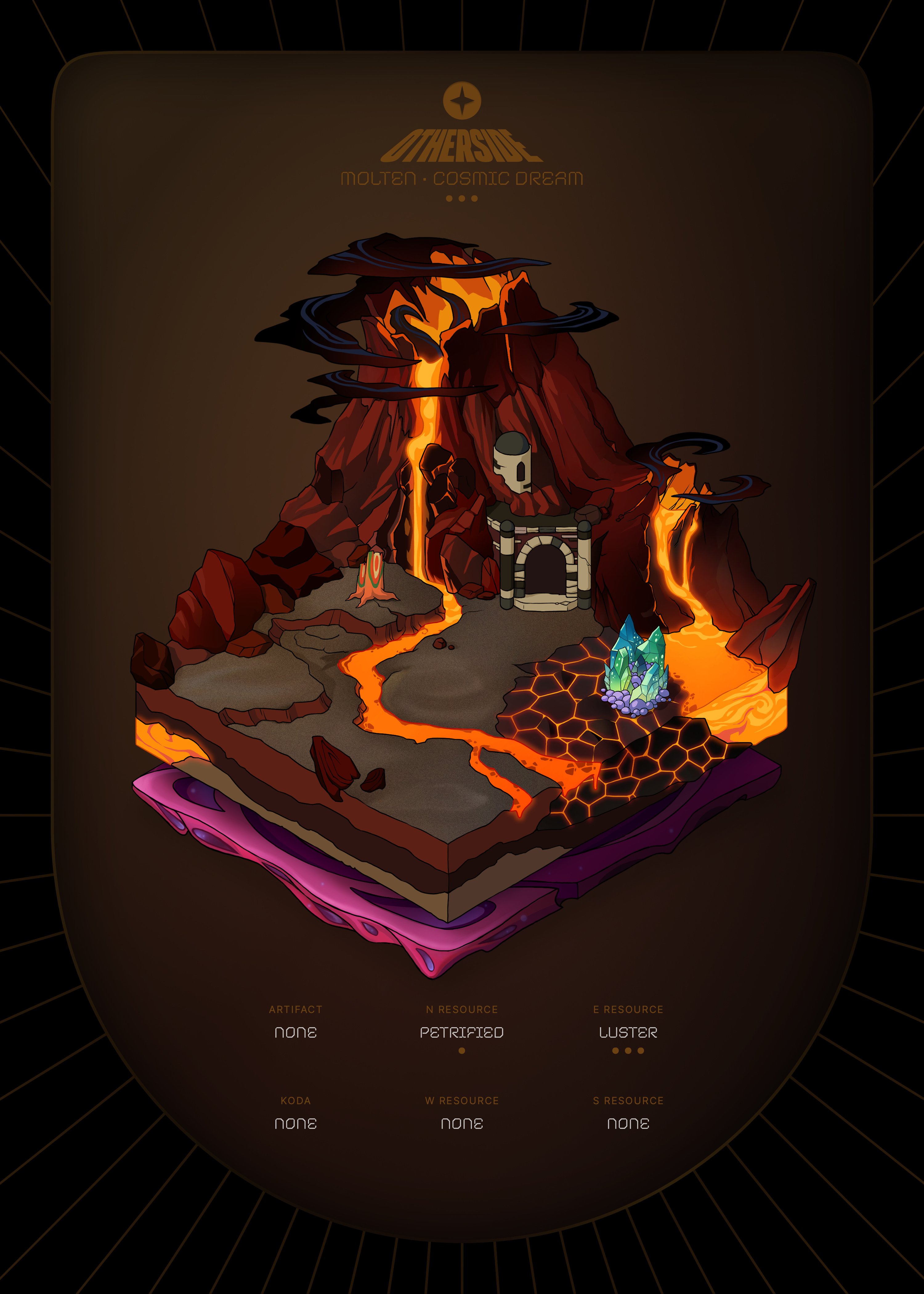 Otherdeed #32532 — Molten