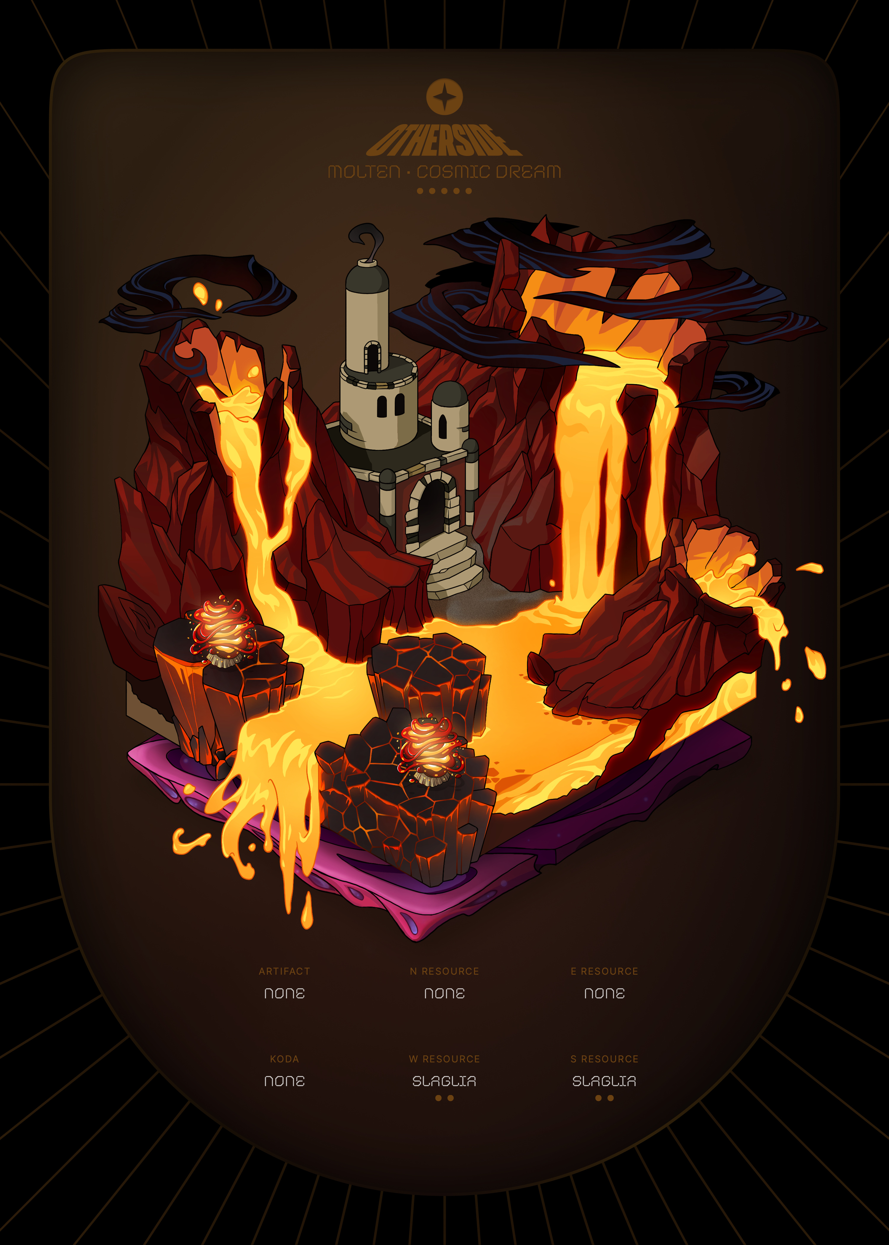 Otherdeed #33135 — Molten