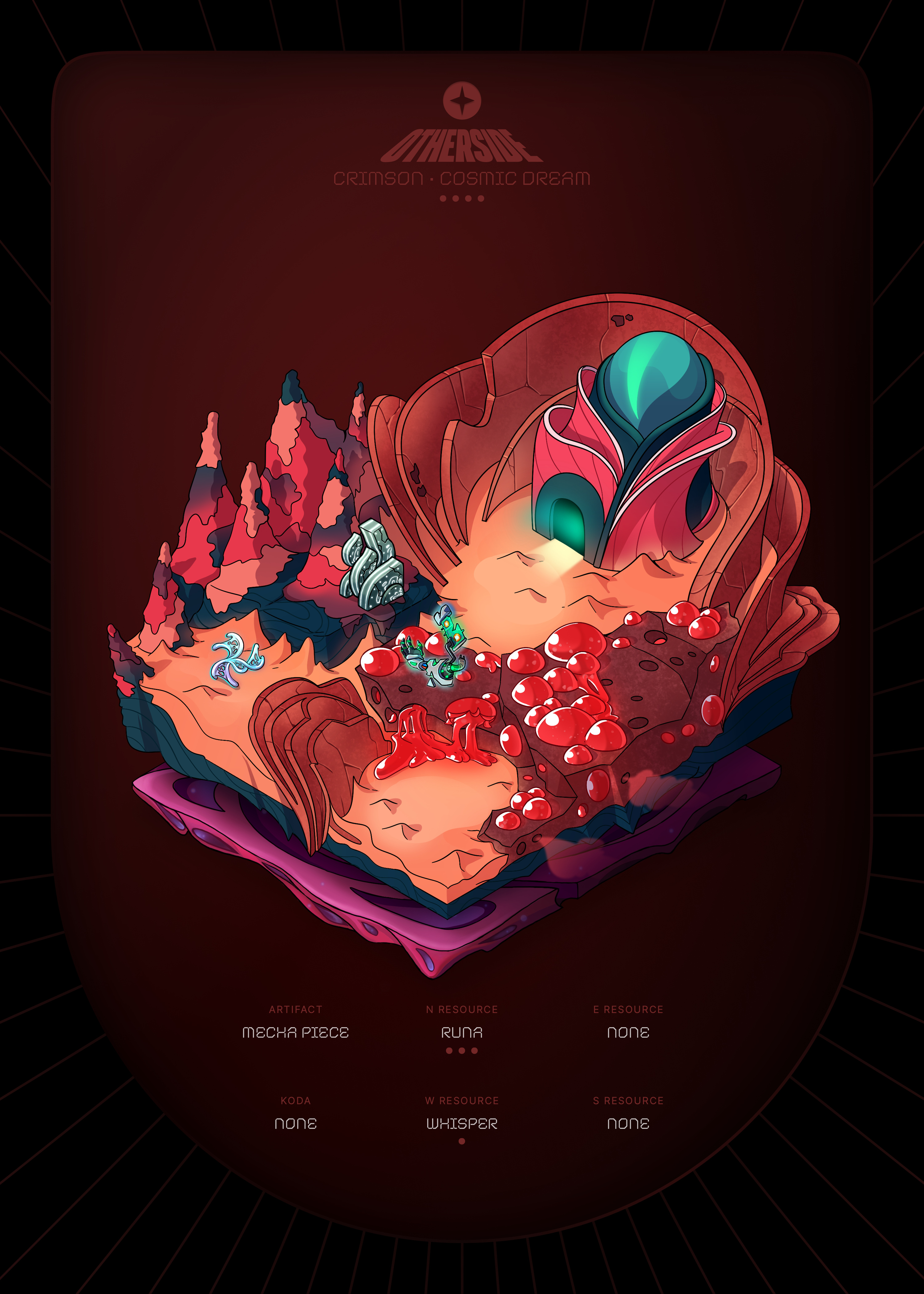 Otherdeed #36553 — Crimson