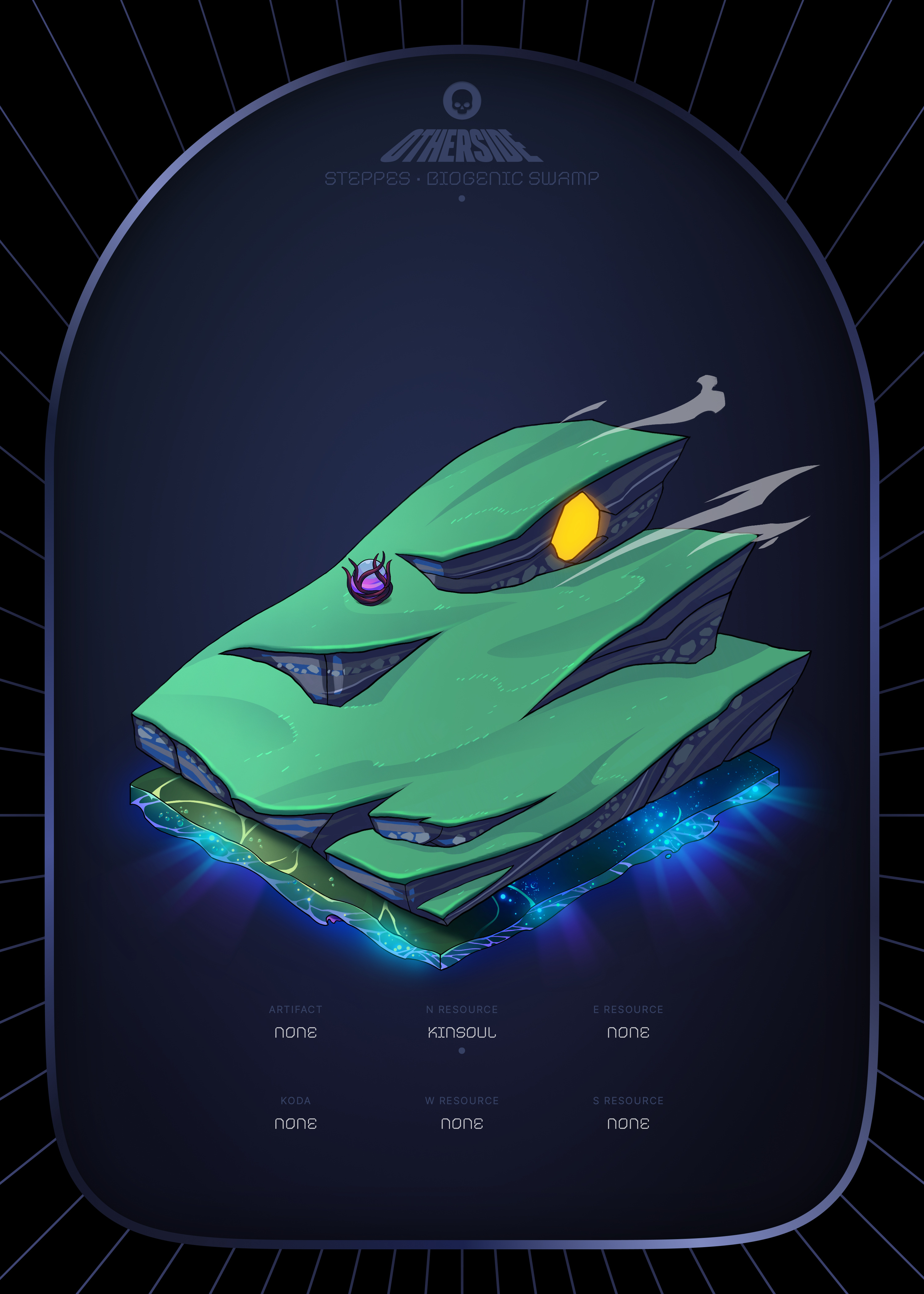 Otherdeed #3210 — Steppes