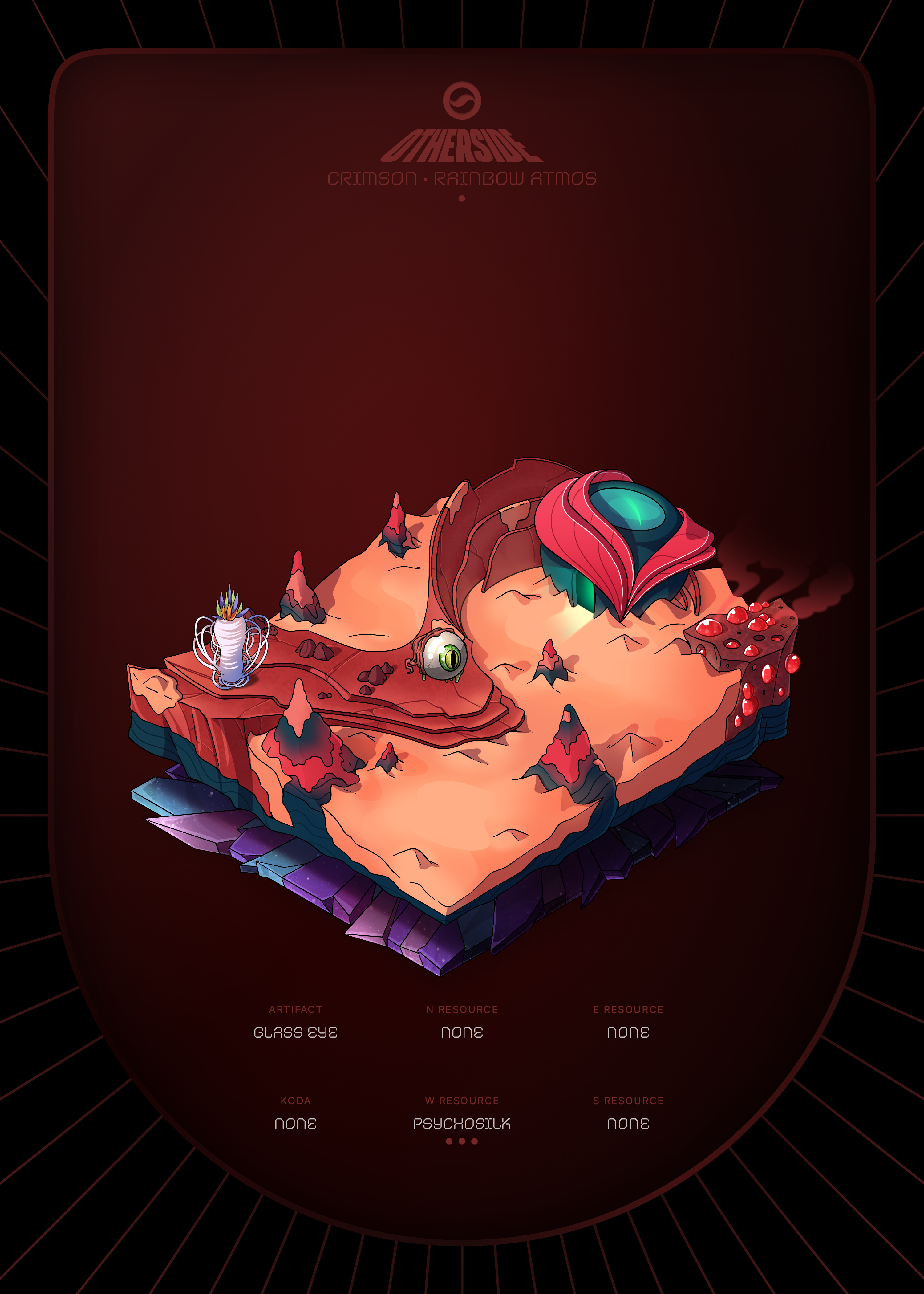 Otherdeed #65433 — Crimson