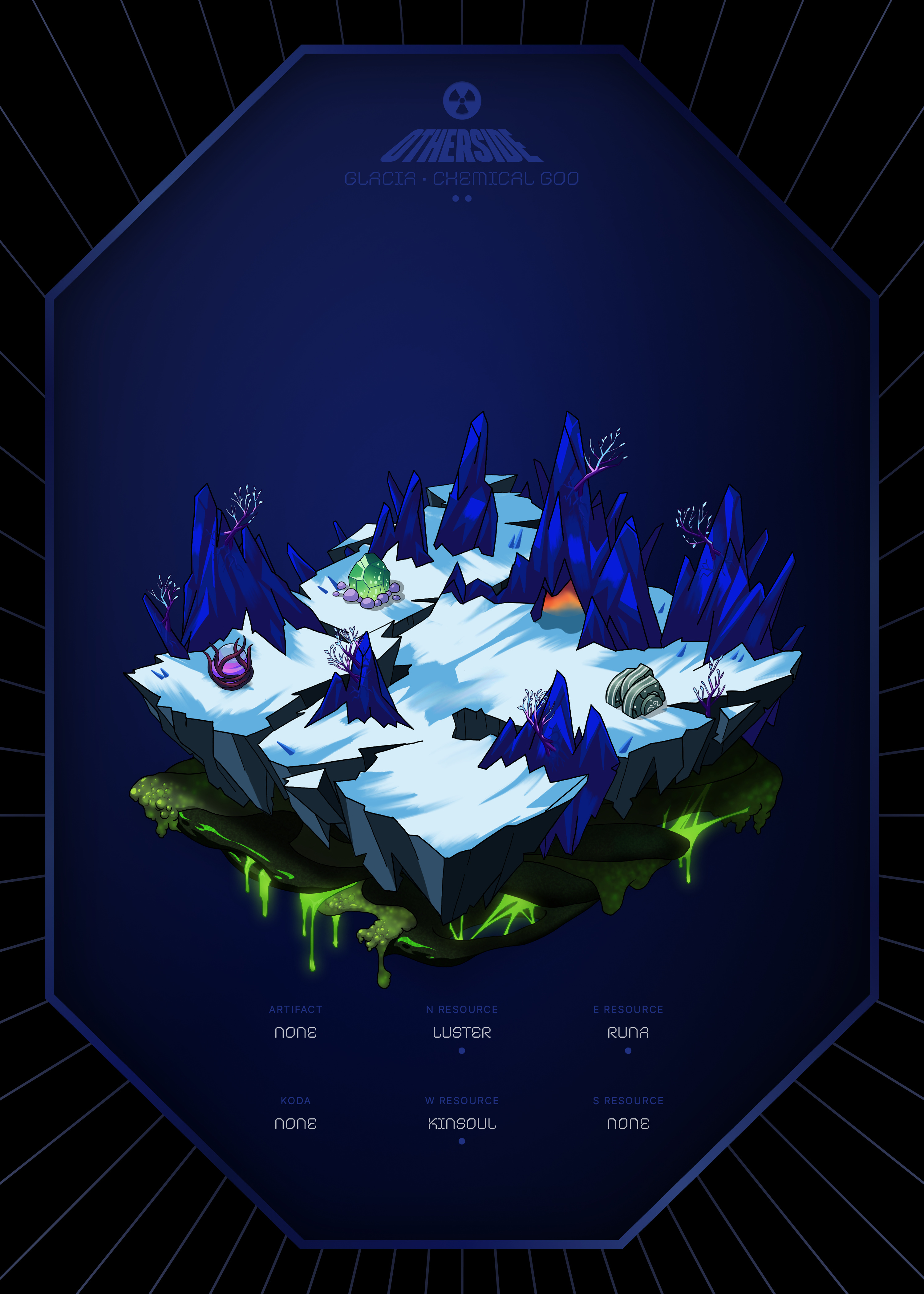 Otherdeed #18051 — Glacia