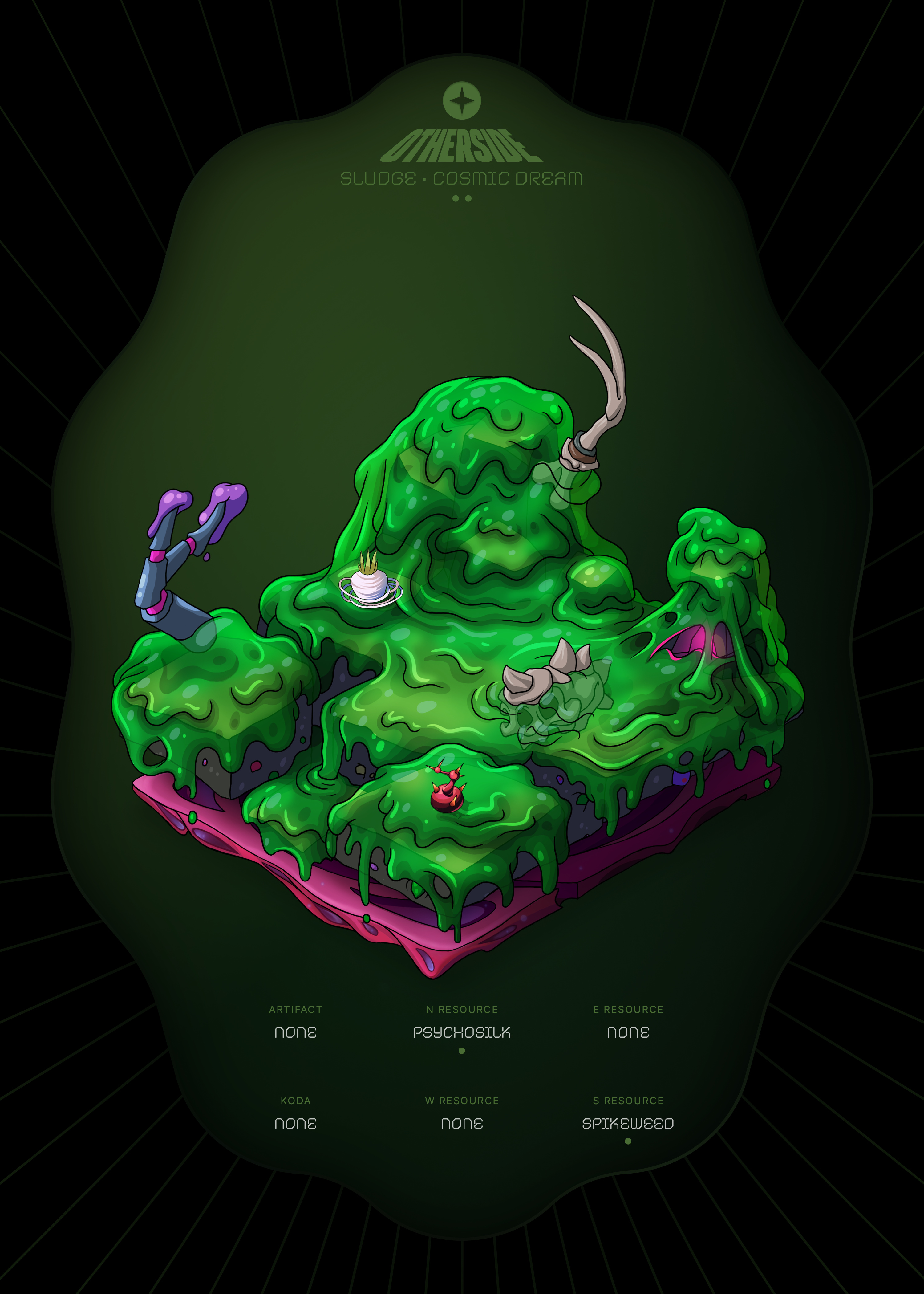 Otherdeed #88945 — Sludge