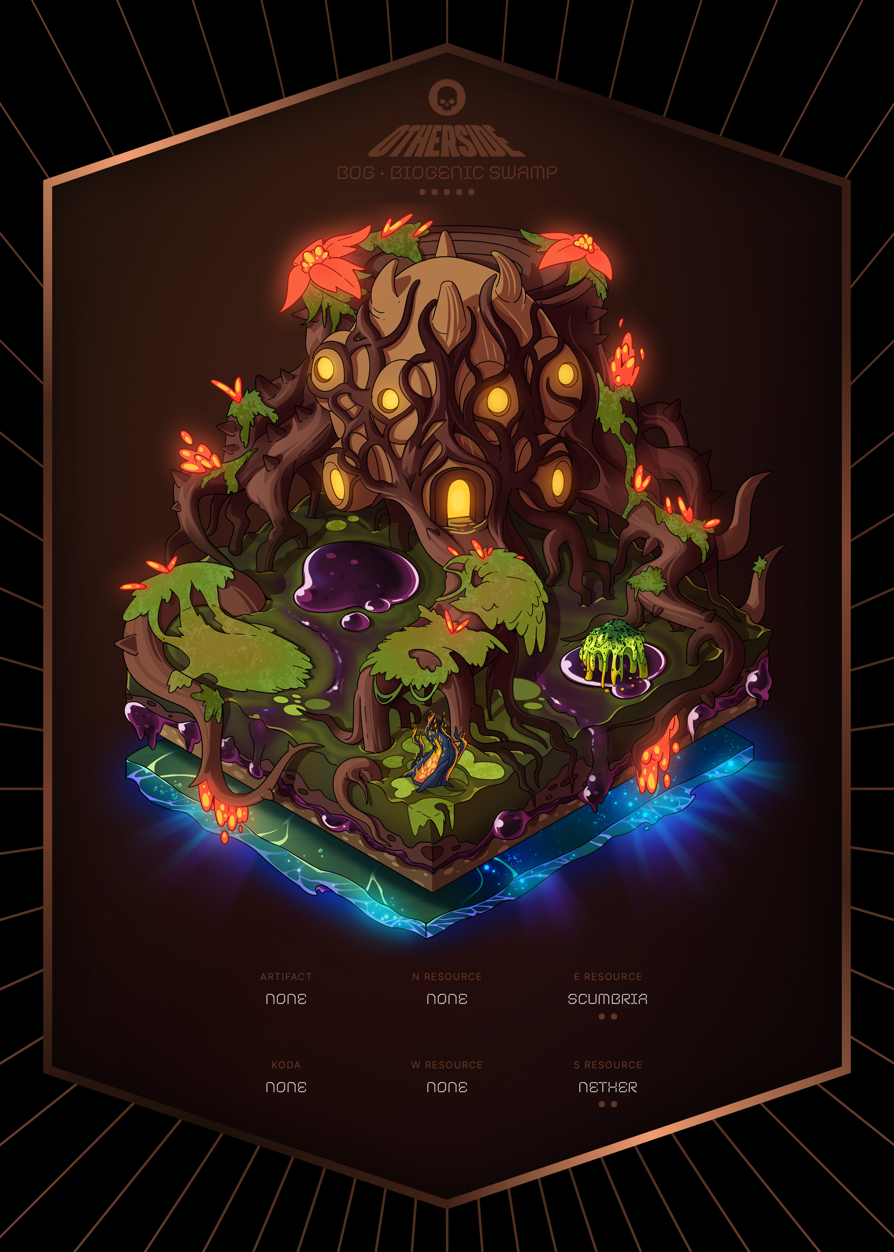 Otherdeed #2208 — Bog
