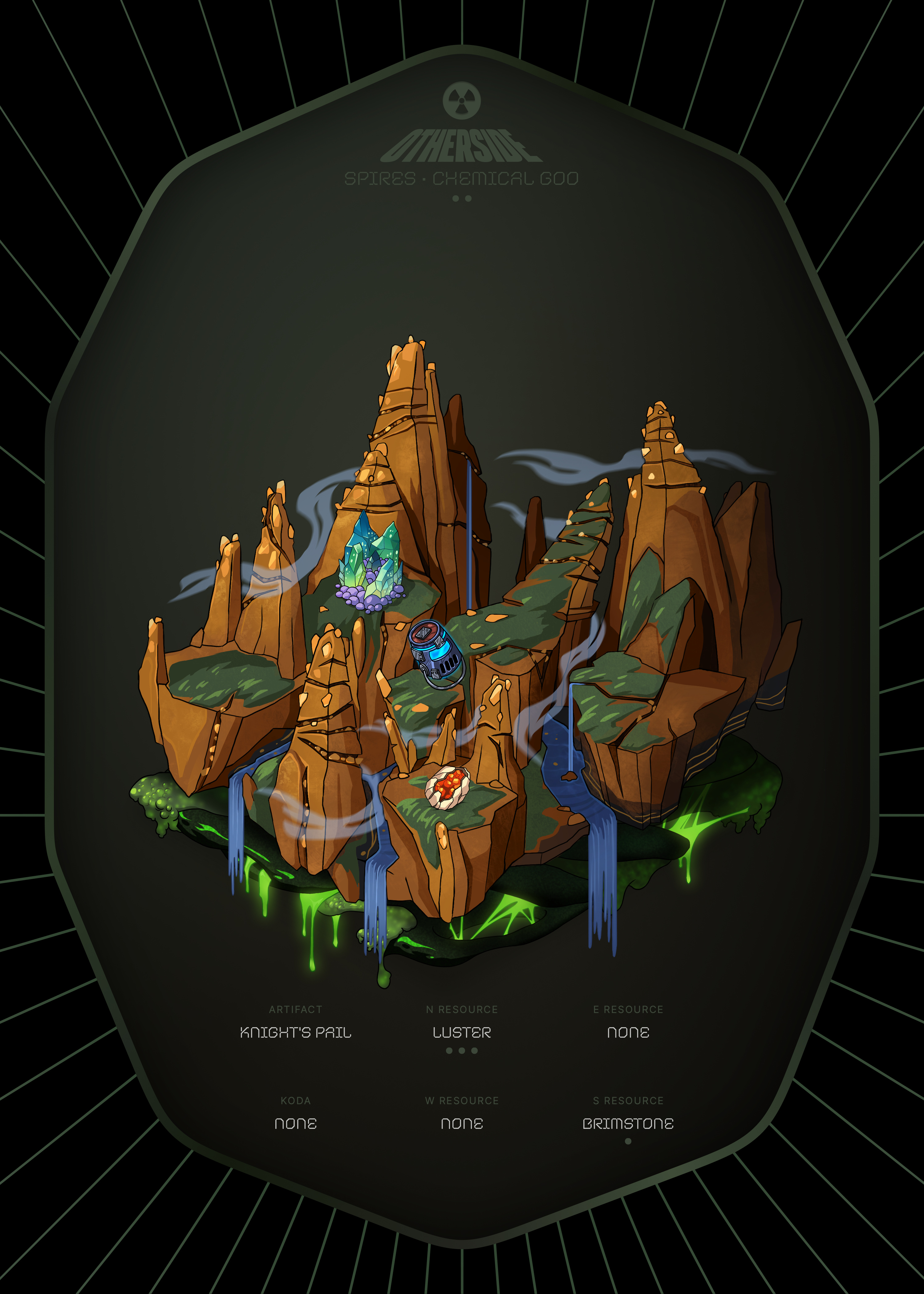 Otherdeed #10449 — Spires