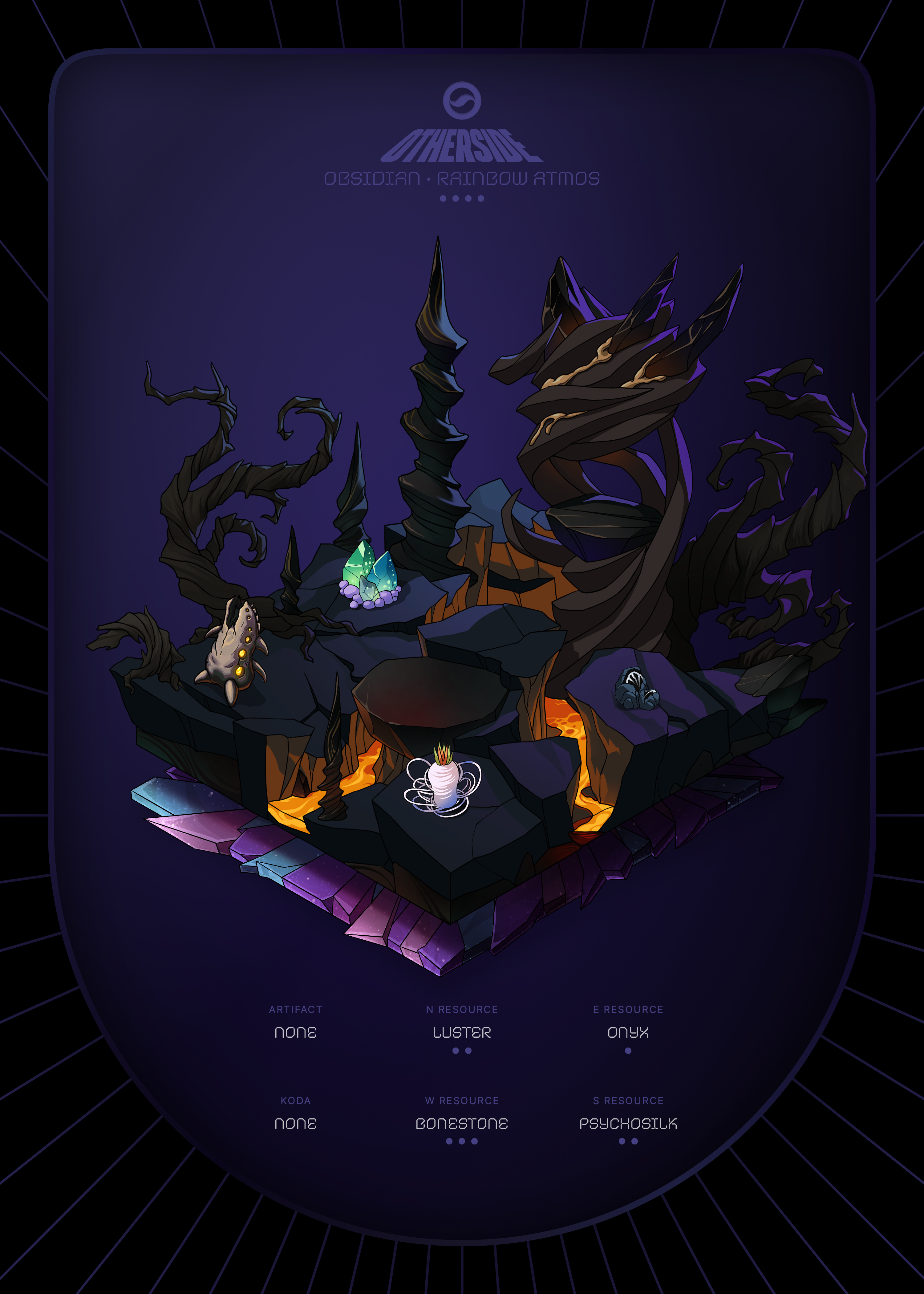 Otherdeed #80231 — Obsidian