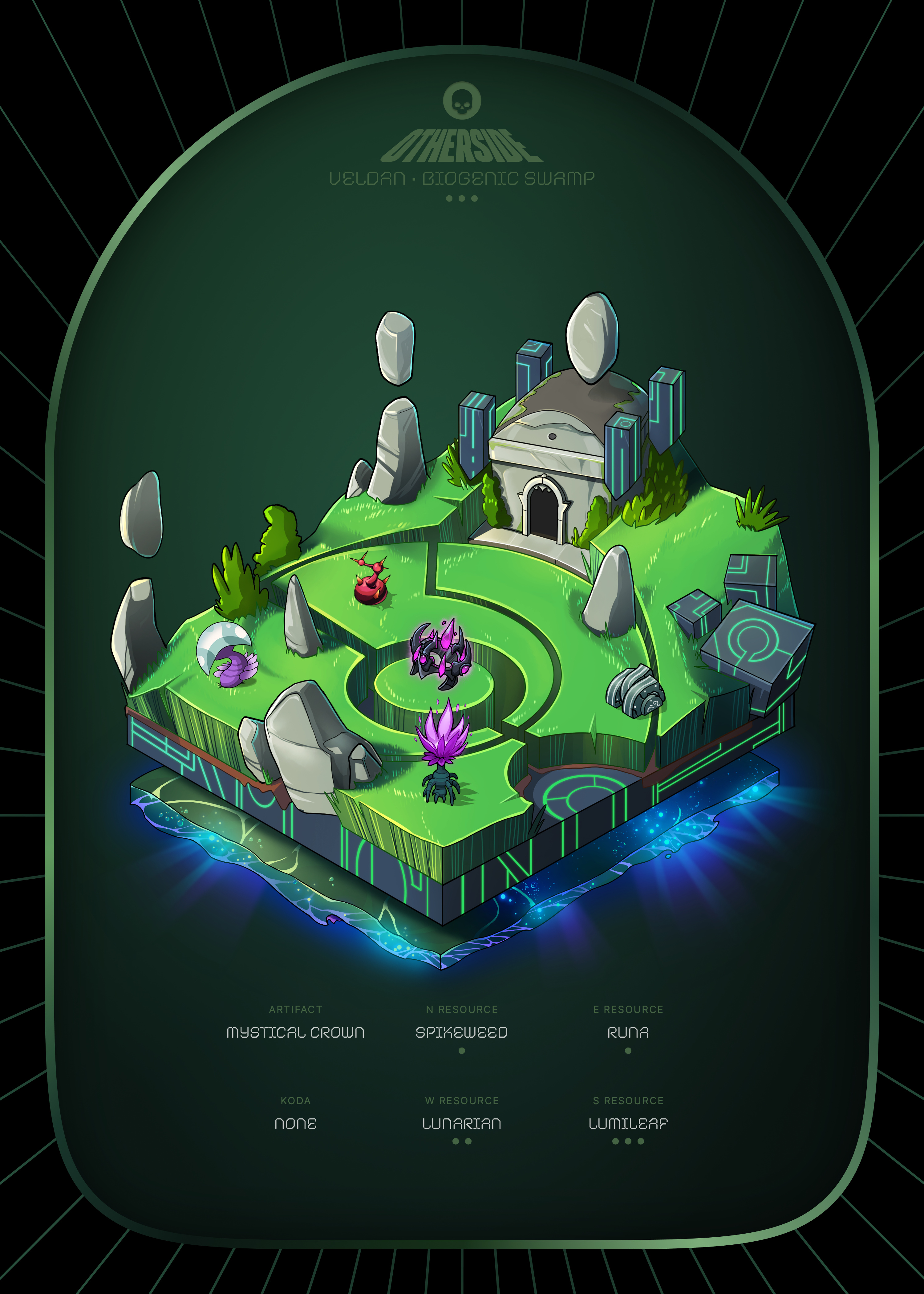 Otherdeed #7914 — Veldan
