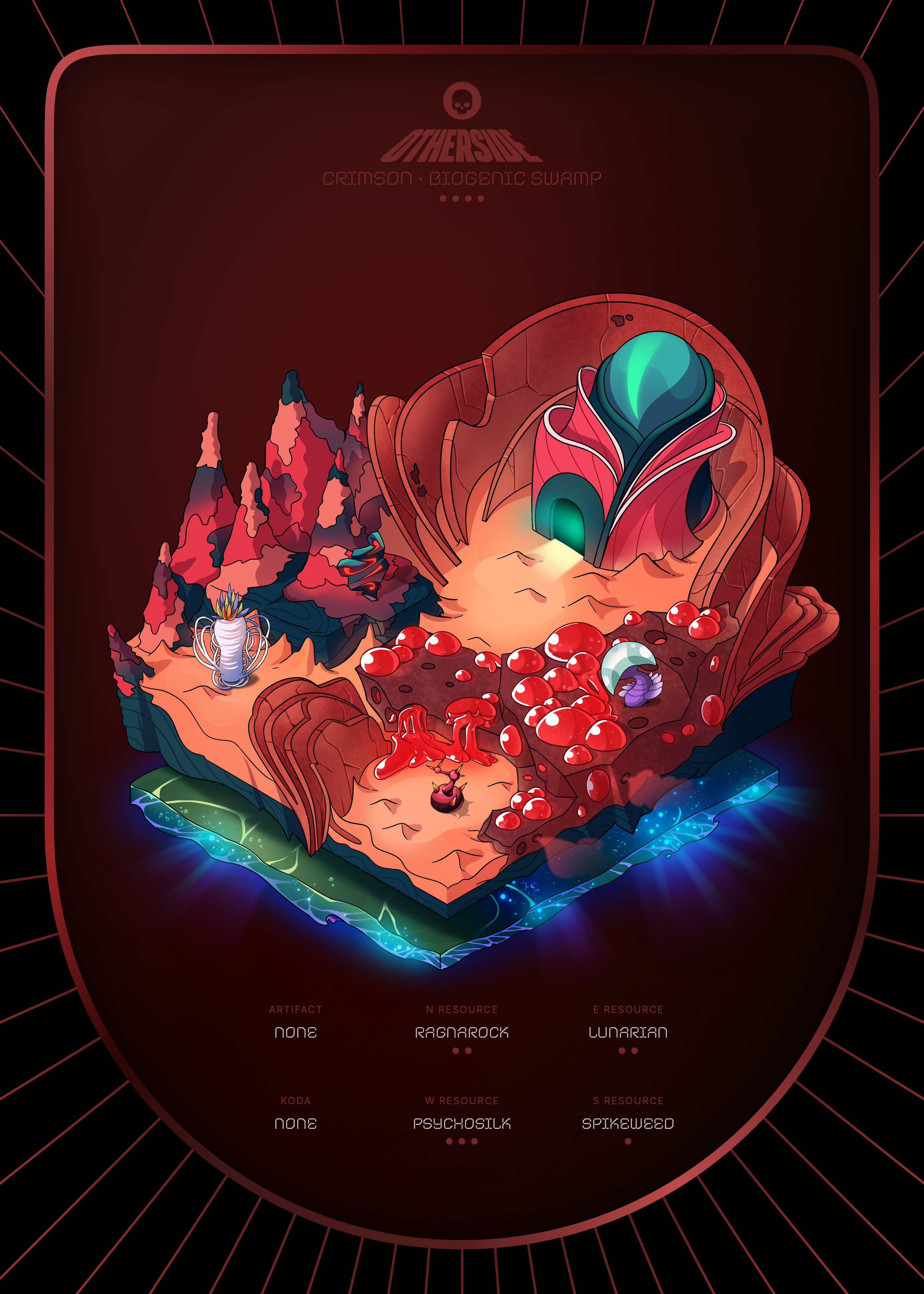 Otherdeed #270 — Crimson