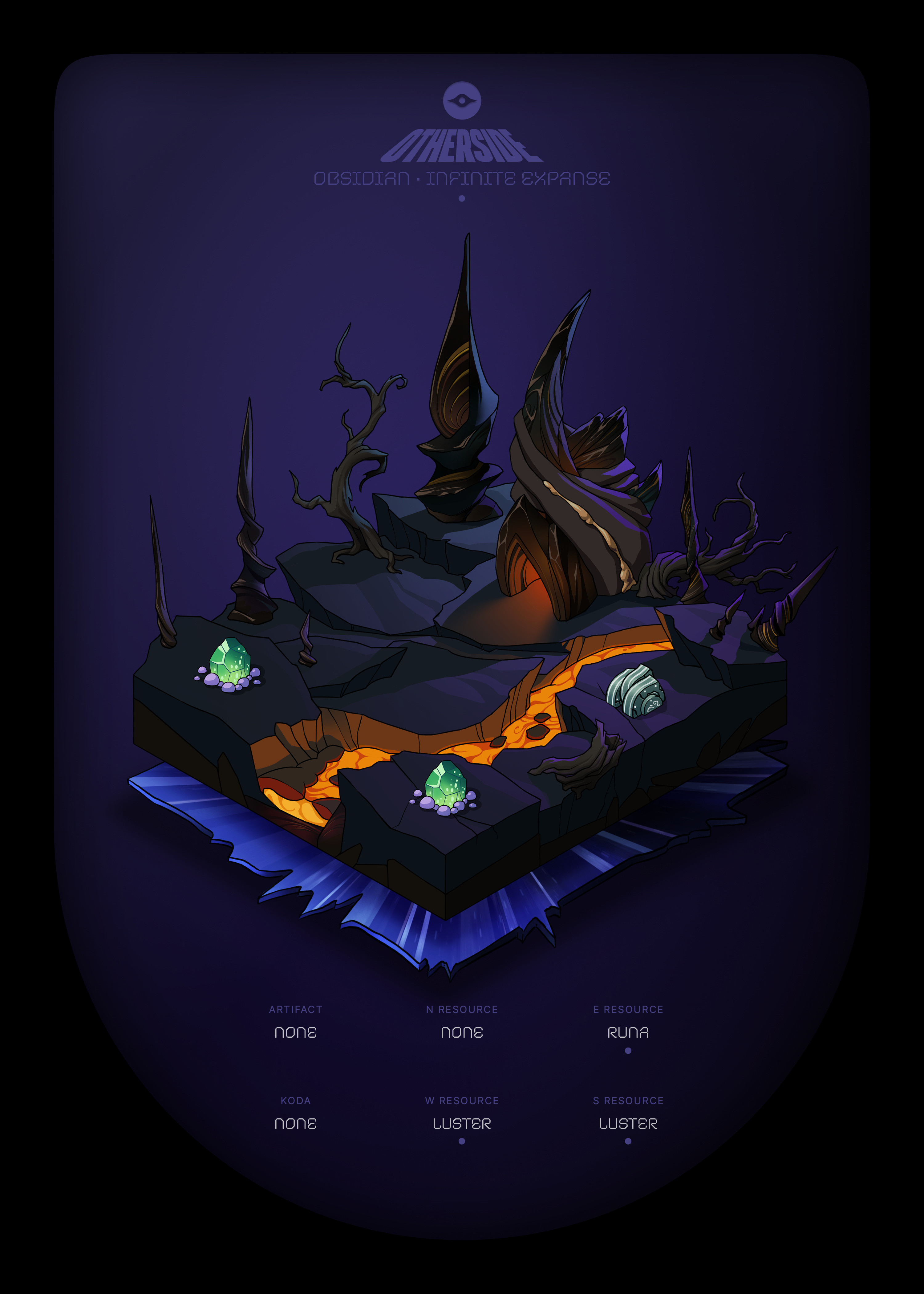 Otherdeed #44888 — Obsidian