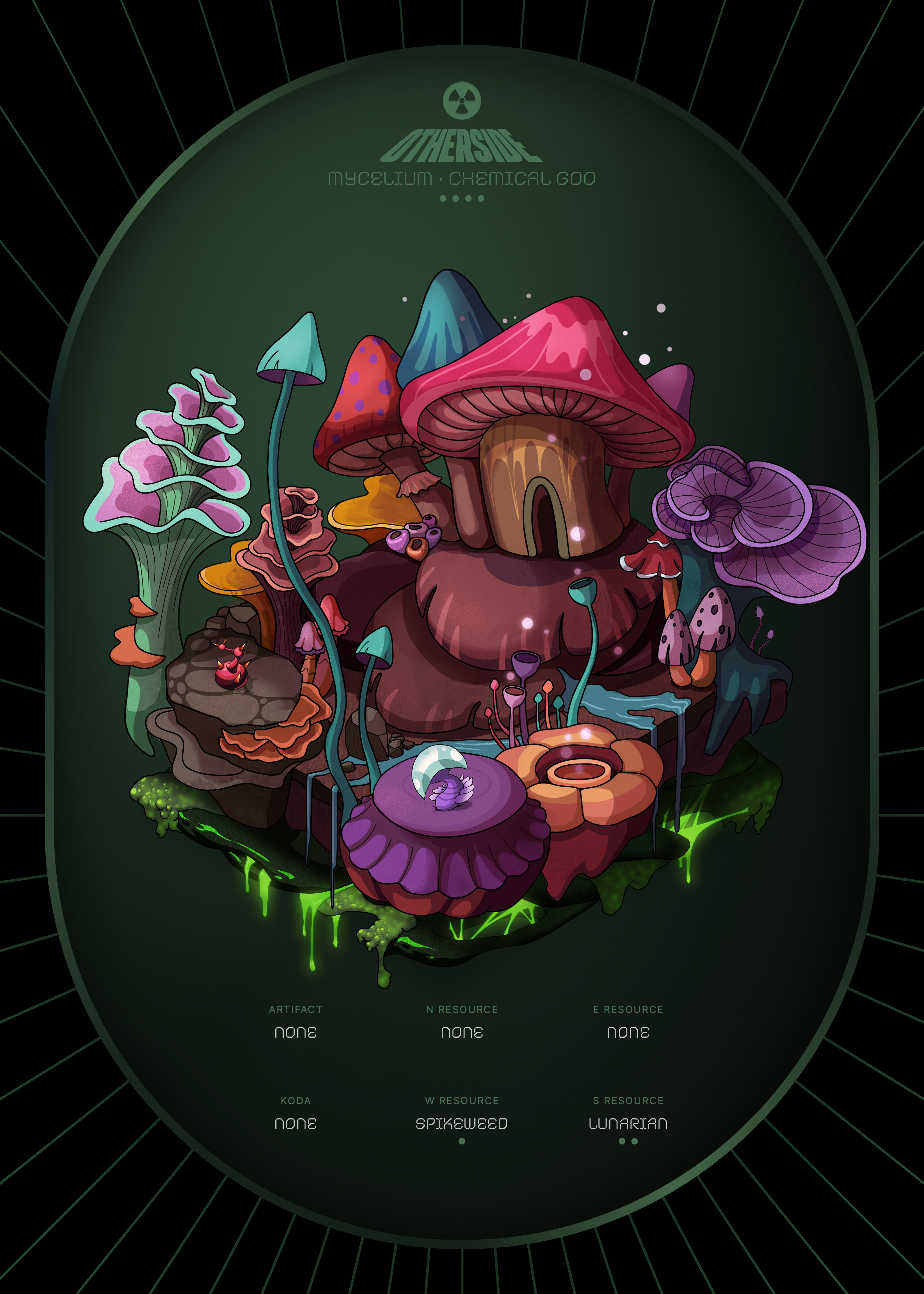 Otherdeed #16403 — Mycelium