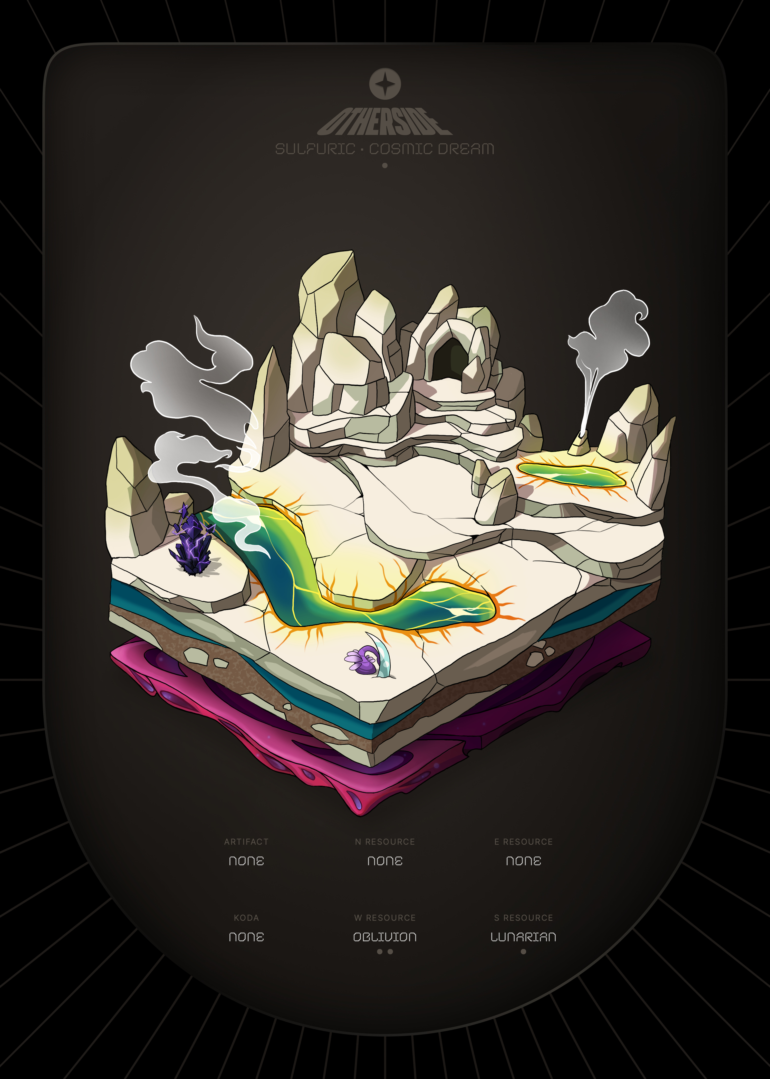 Otherdeed #30296 — Sulfuric