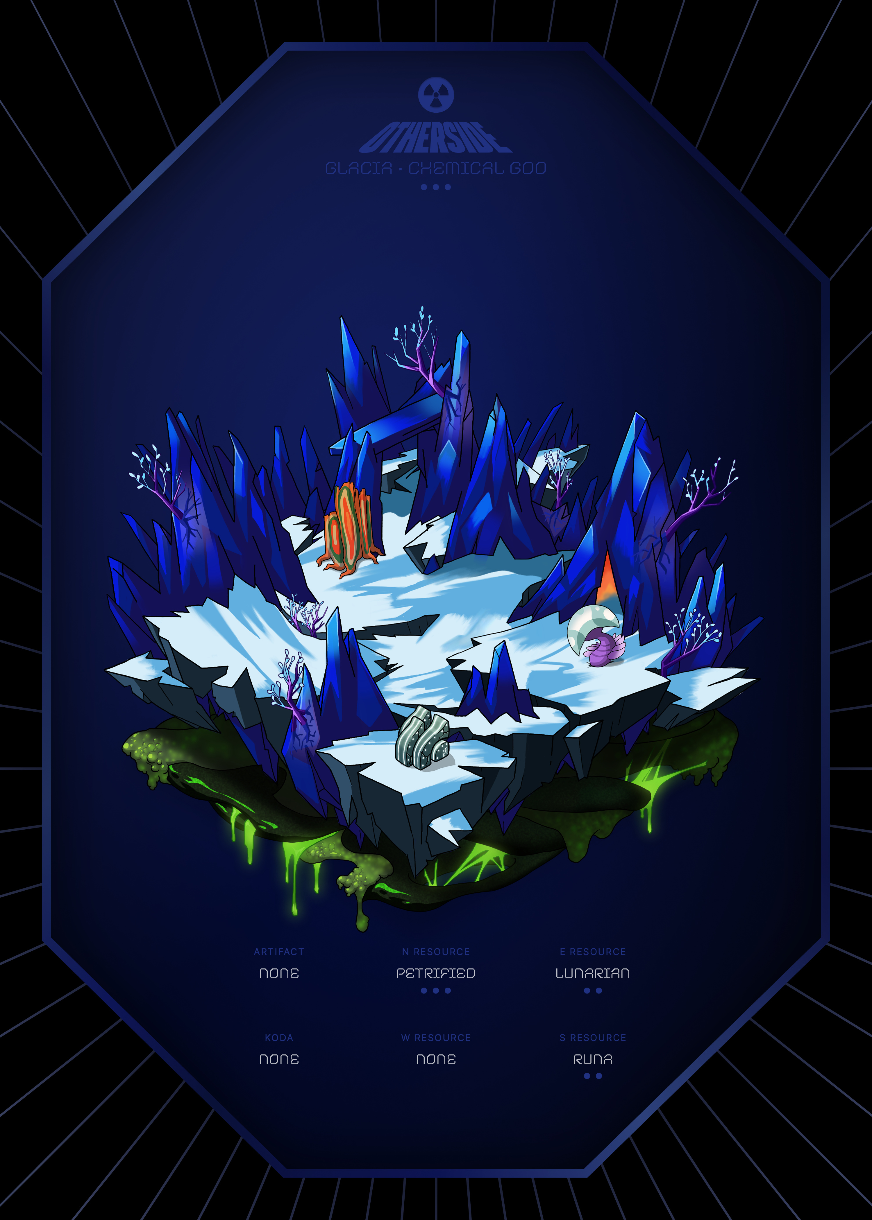 Otherdeed #15857 — Glacia