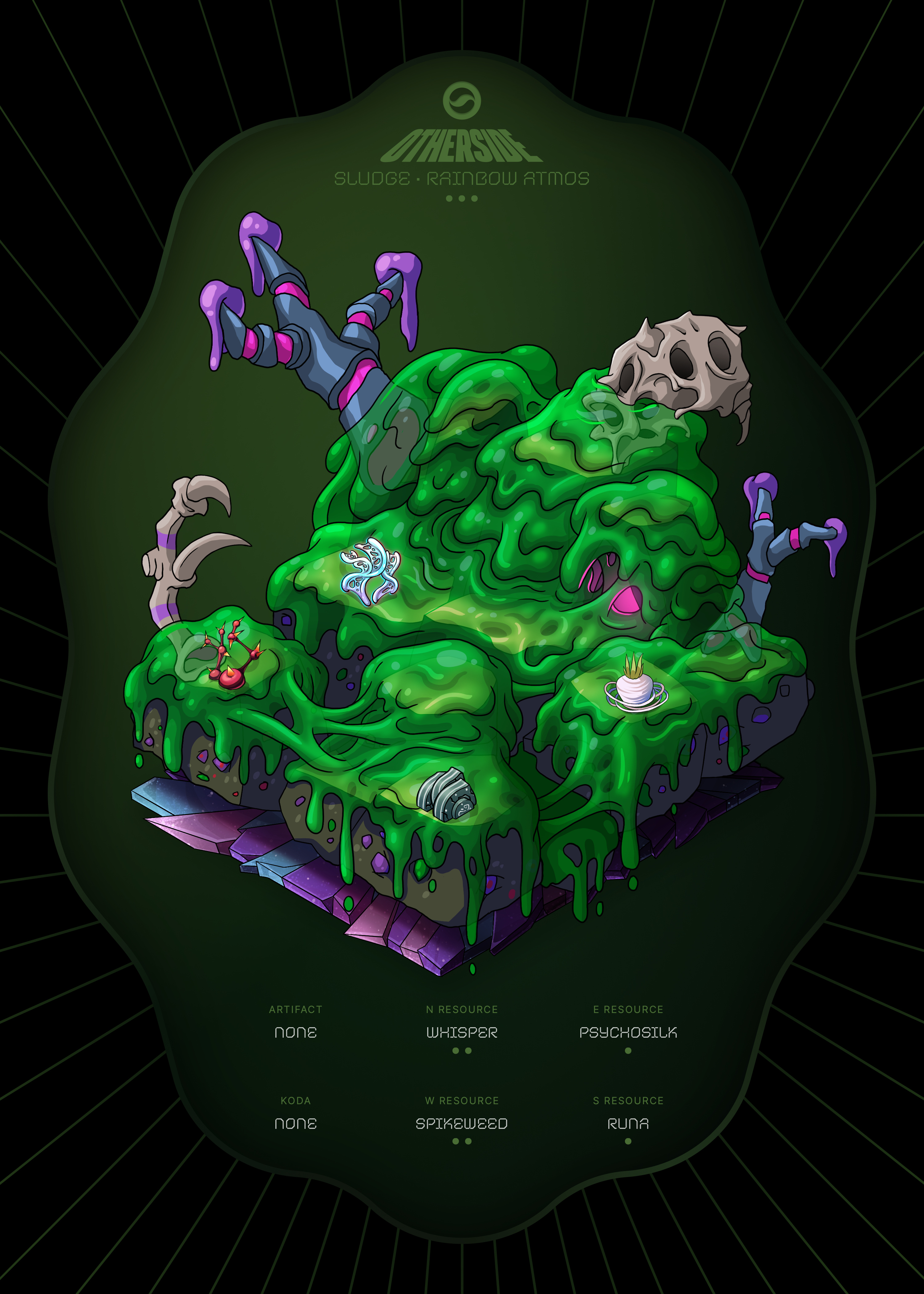 Otherdeed #69581 — Sludge