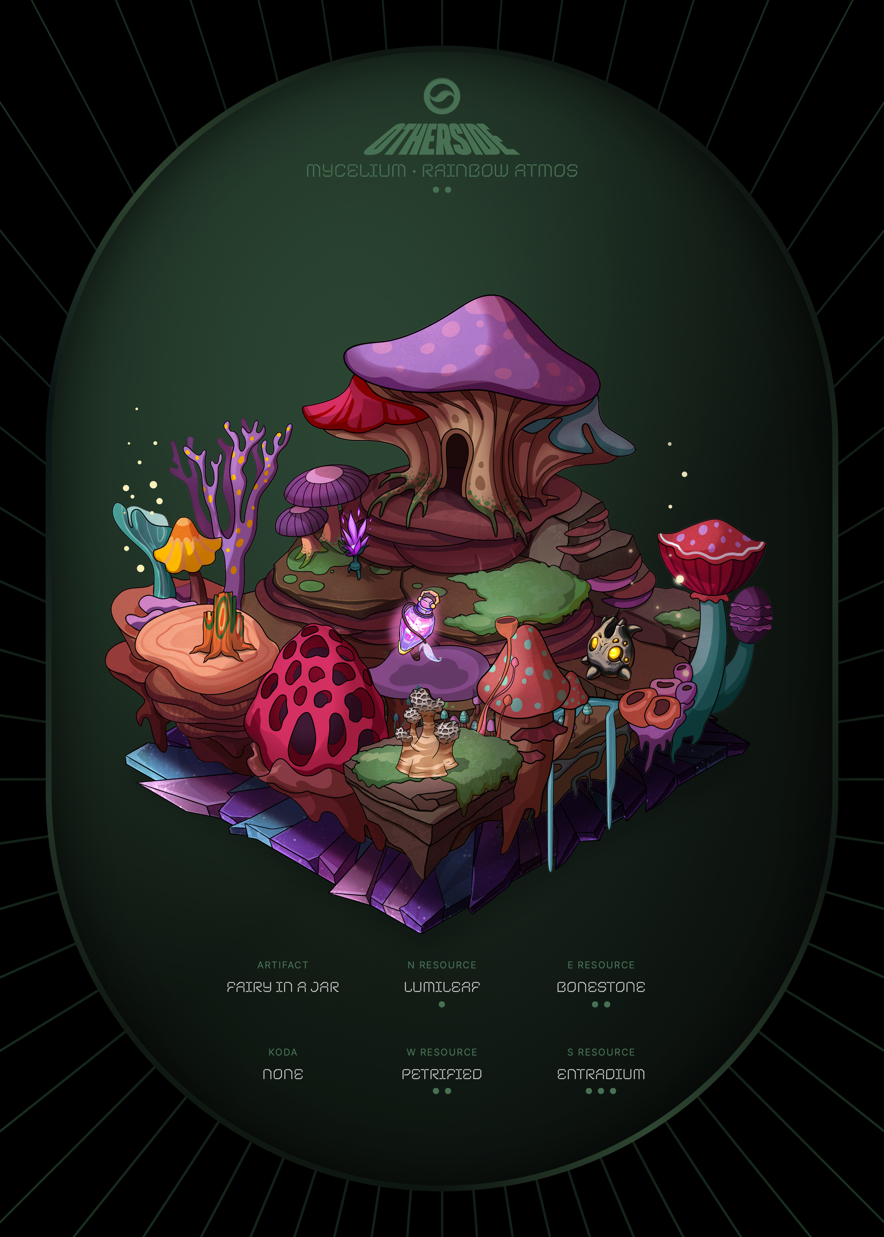 Otherdeed #70737 — Mycelium