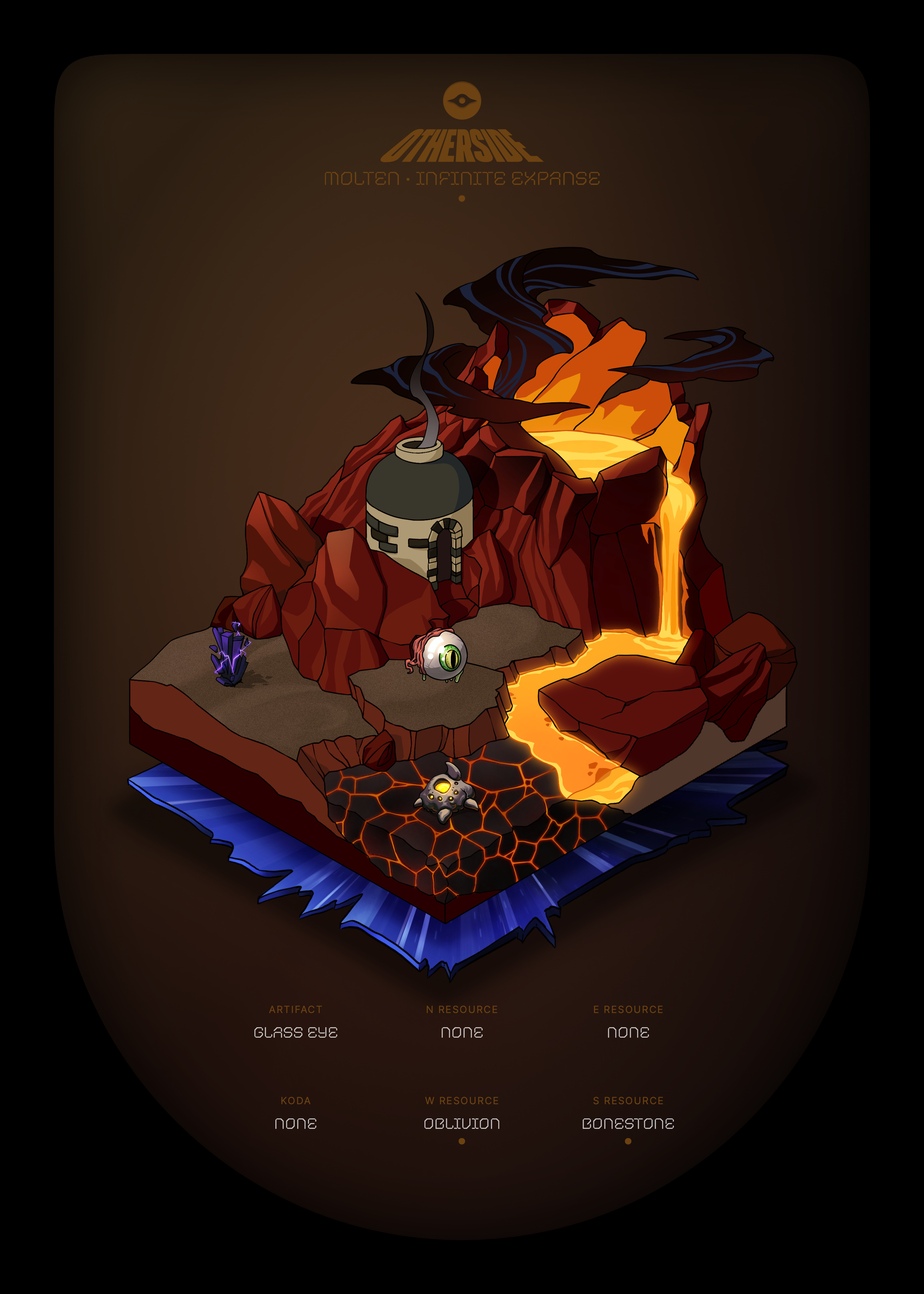 Otherdeed #55924 — Molten