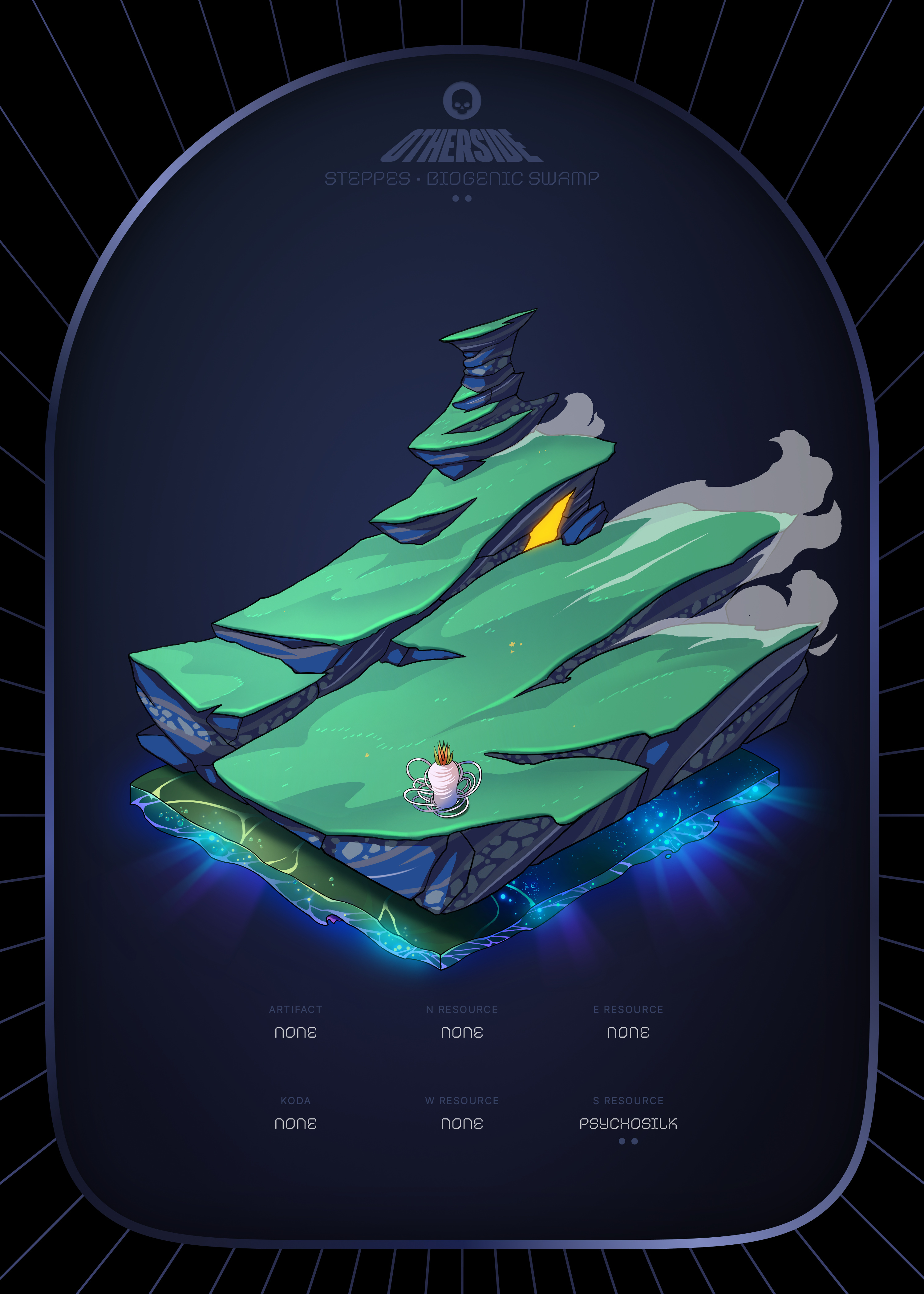 Otherdeed #8776 — Steppes