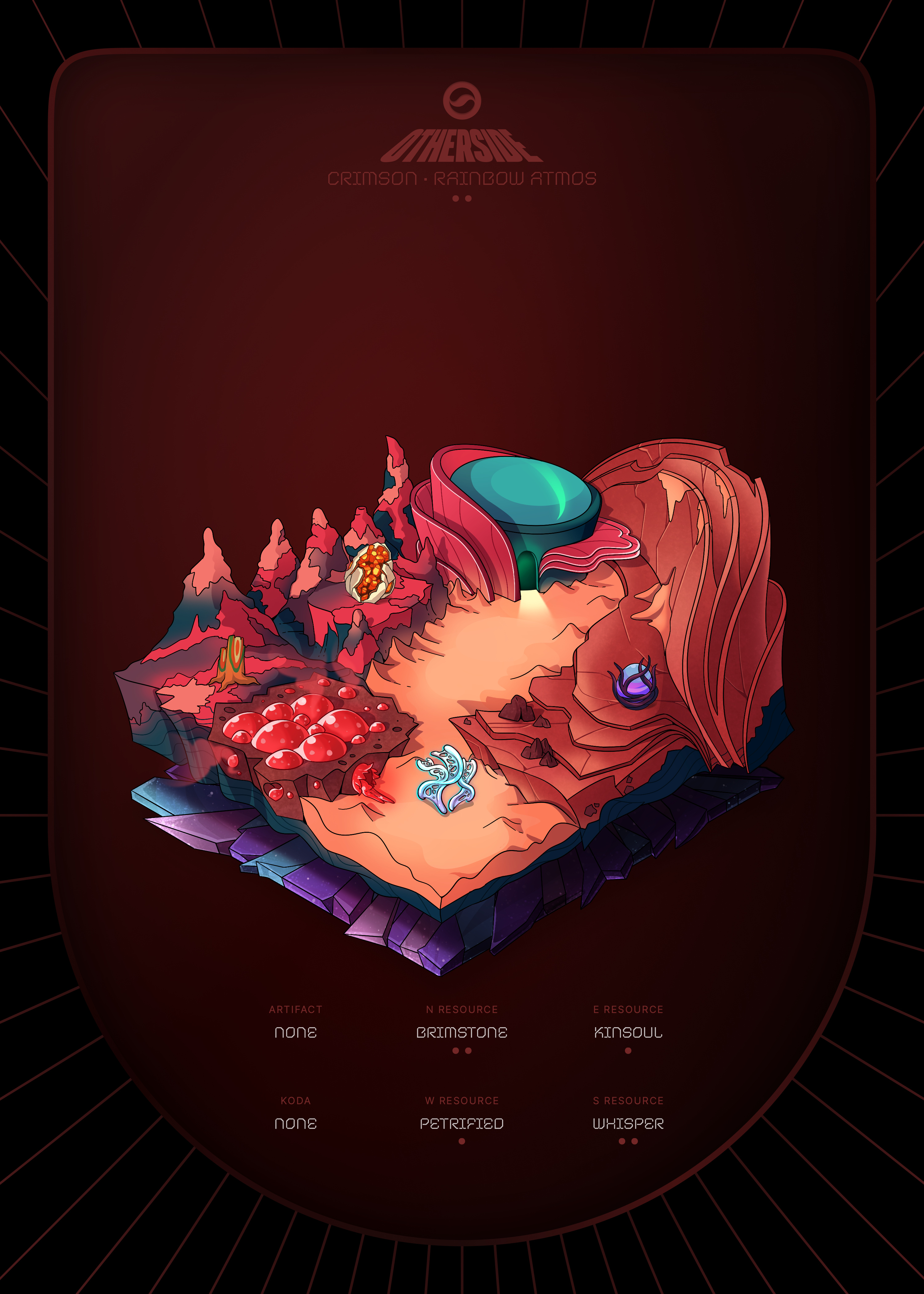 Otherdeed #75572 — Crimson