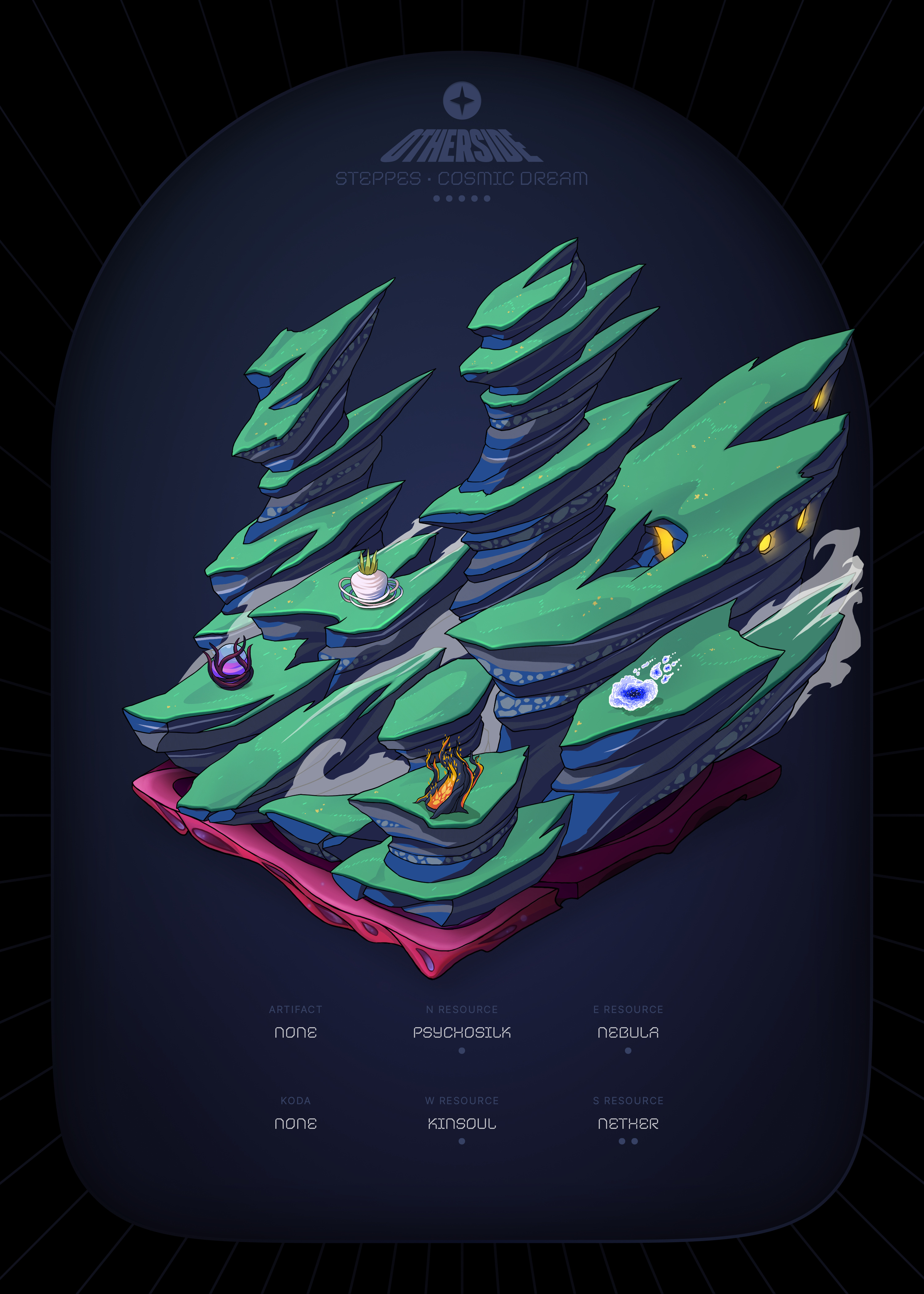 Otherdeed #36245 — Steppes