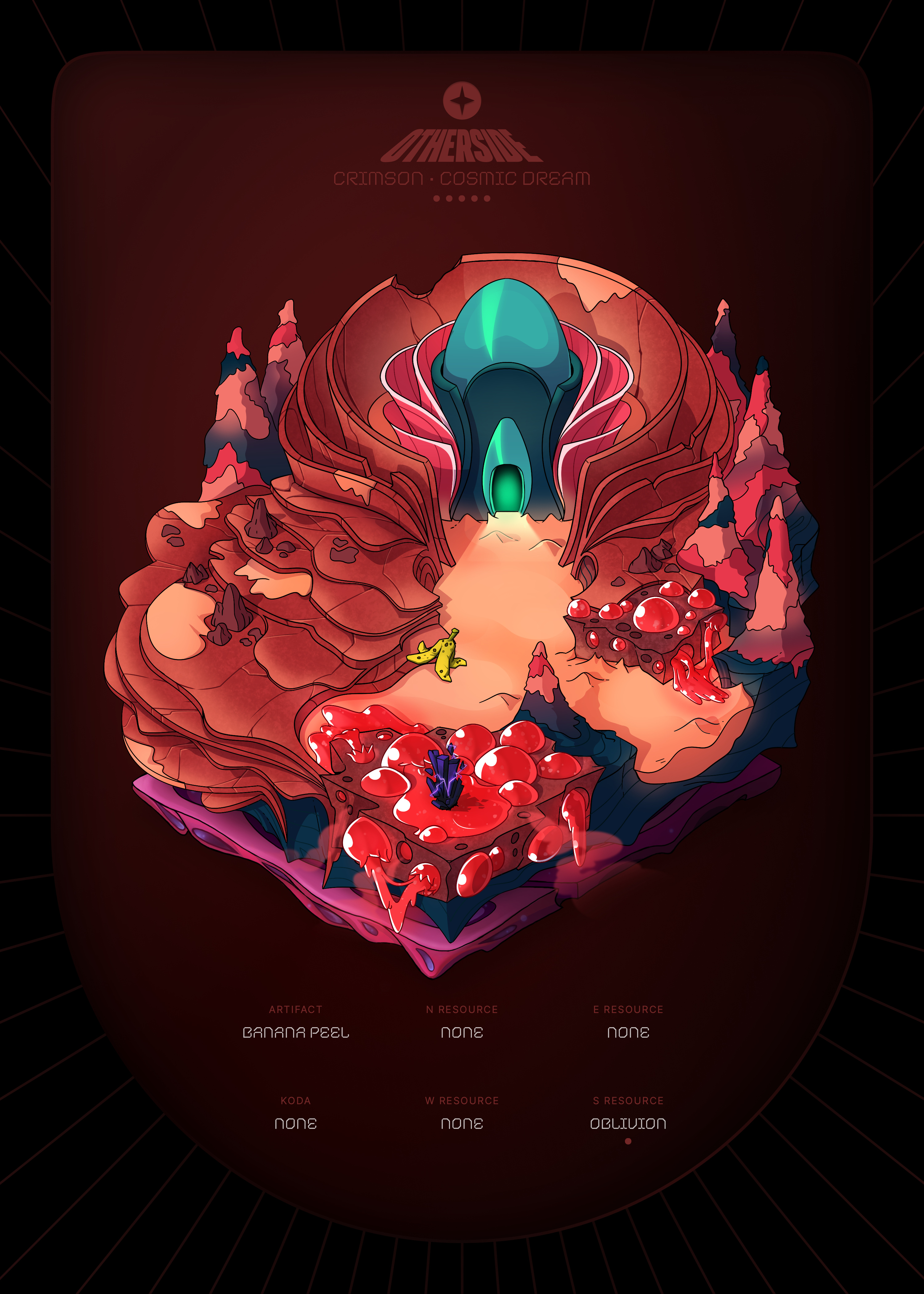 Otherdeed #39402 — Crimson