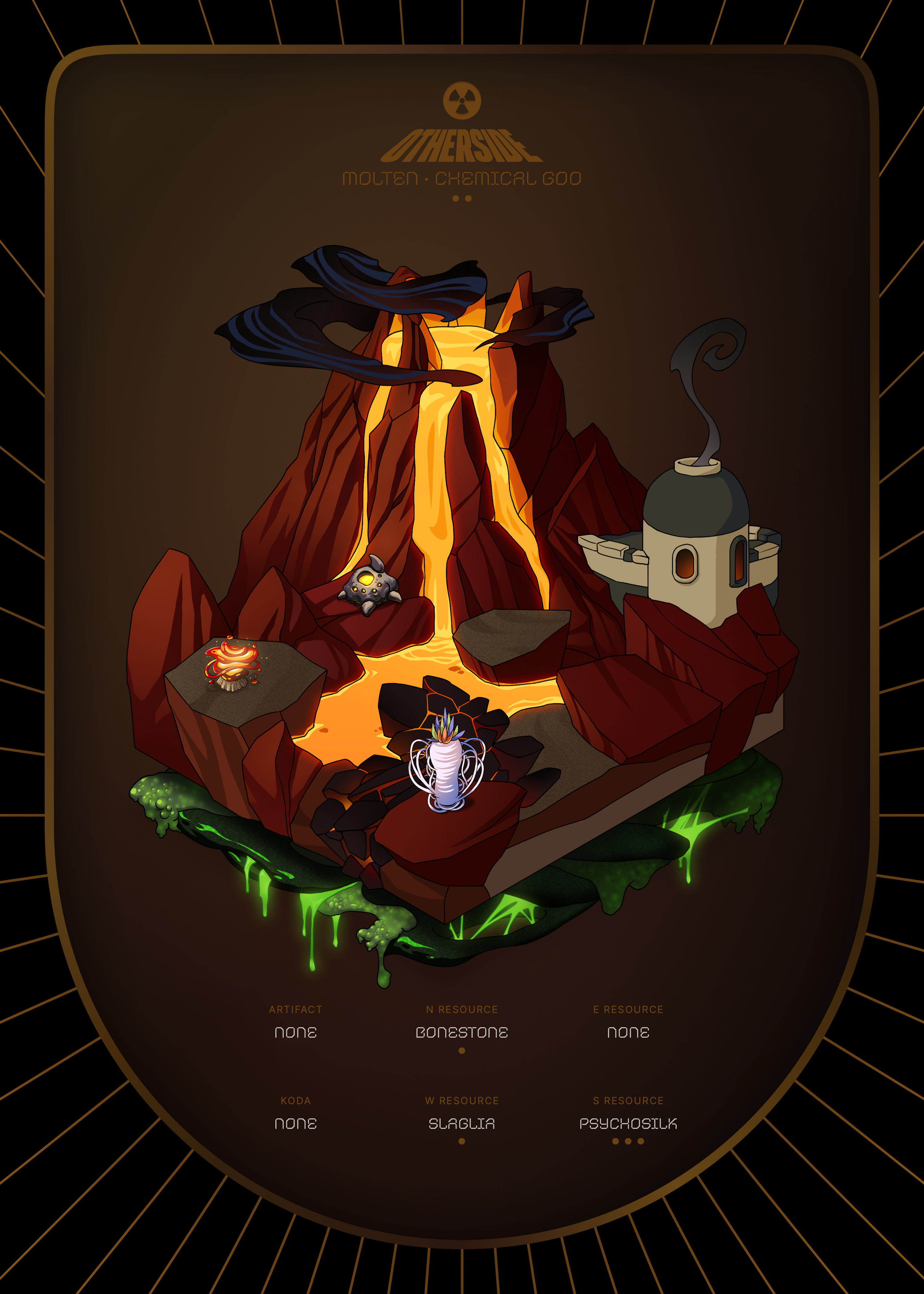 Otherdeed #11534 — Molten