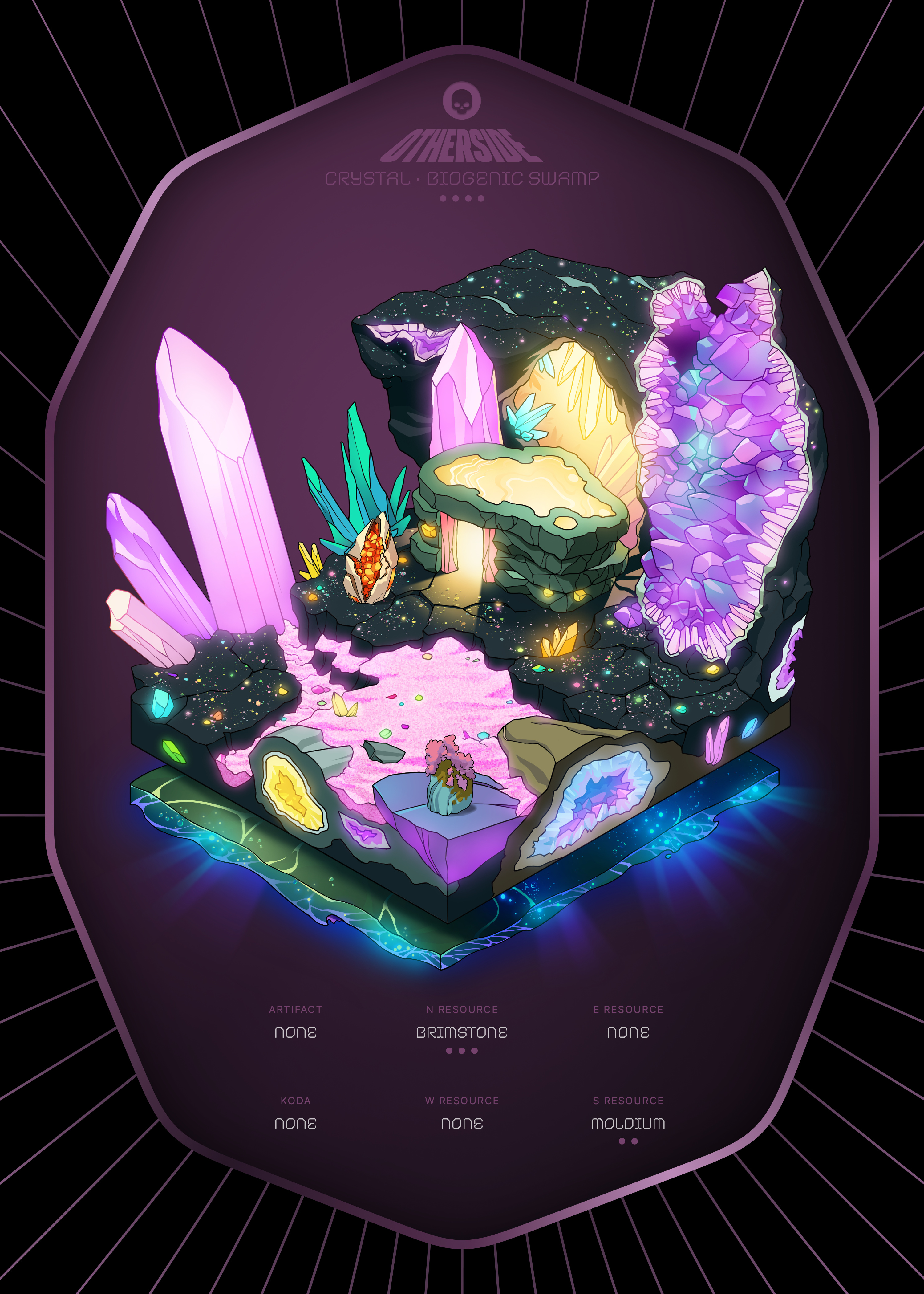 Otherdeed #3045 — Crystal