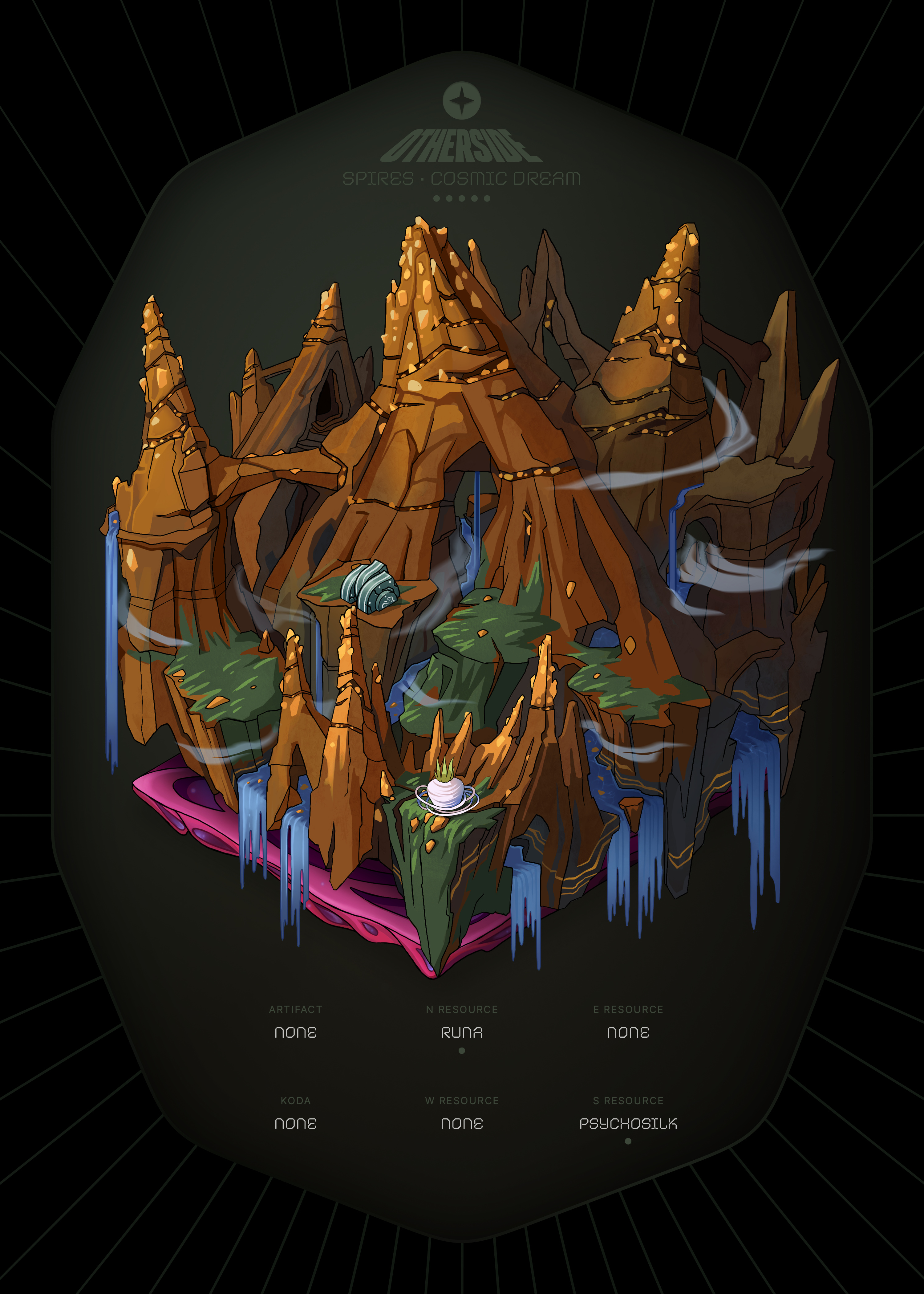 Otherdeed #33078 — Spires