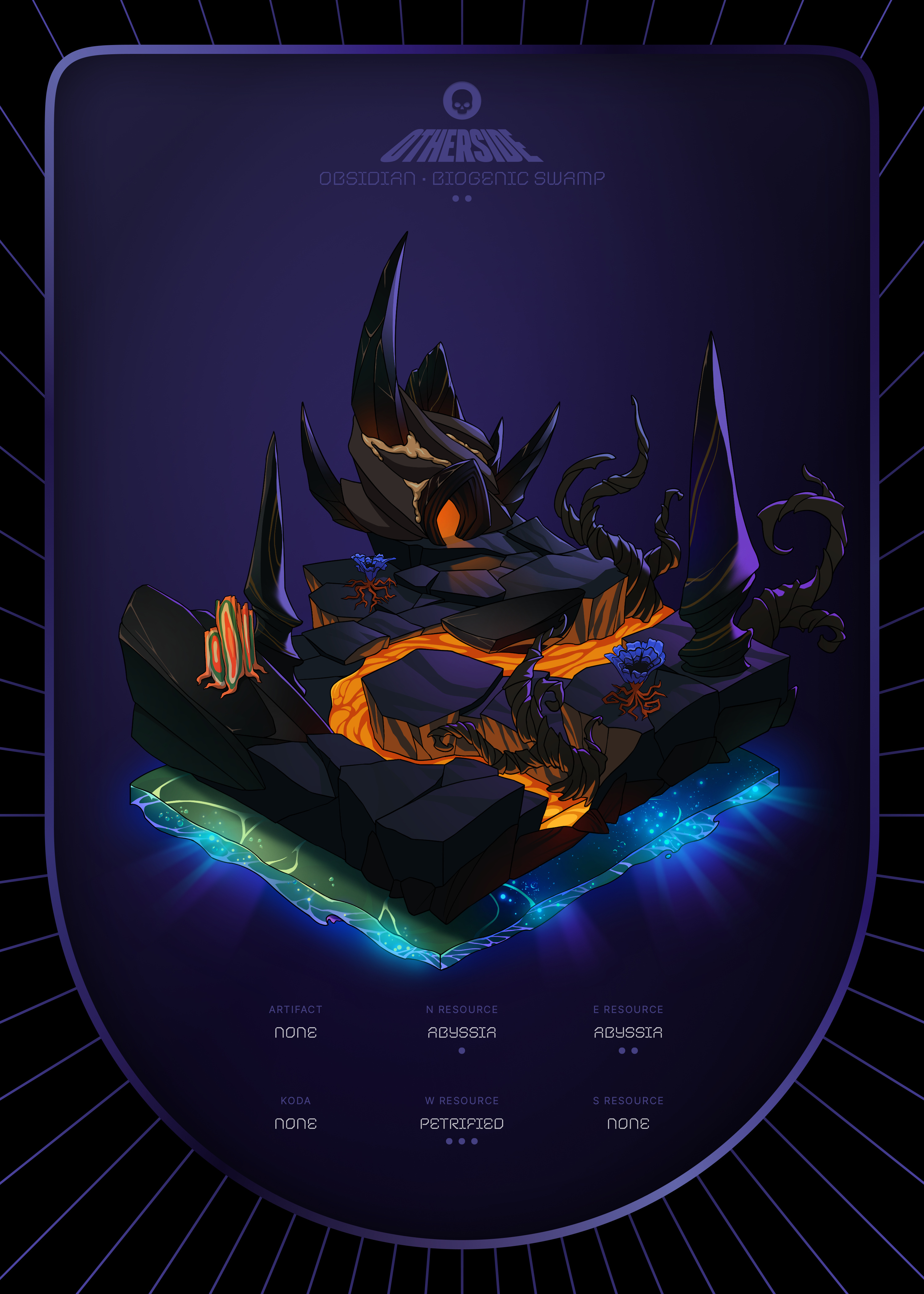 Otherdeed #6371 — Obsidian
