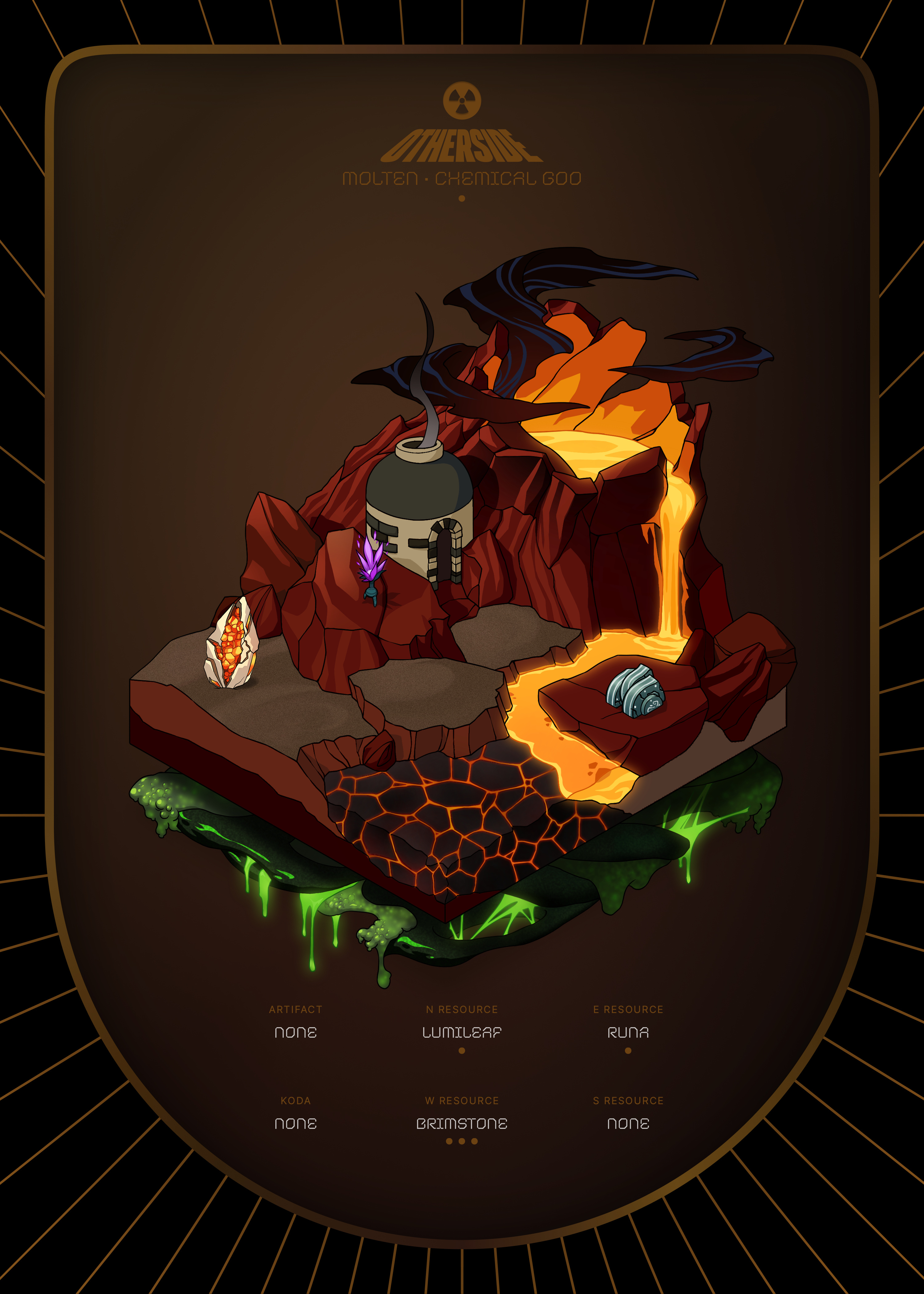 Otherdeed #16348 — Molten