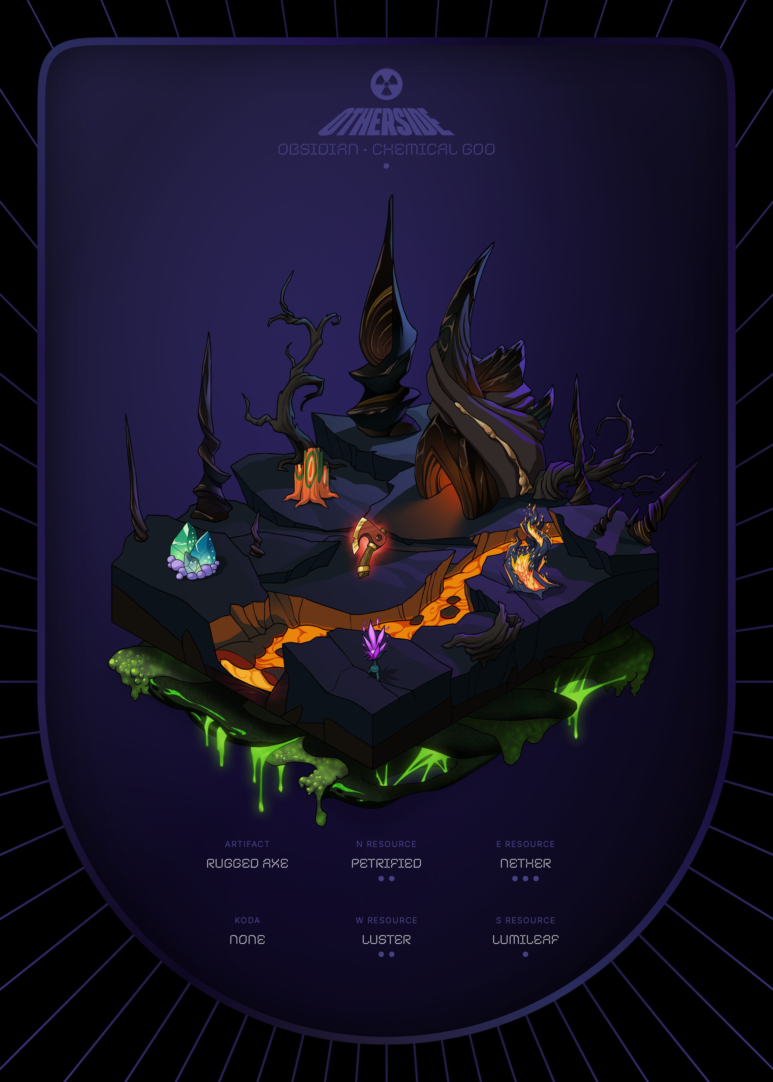 Otherdeed #17683 — Obsidian