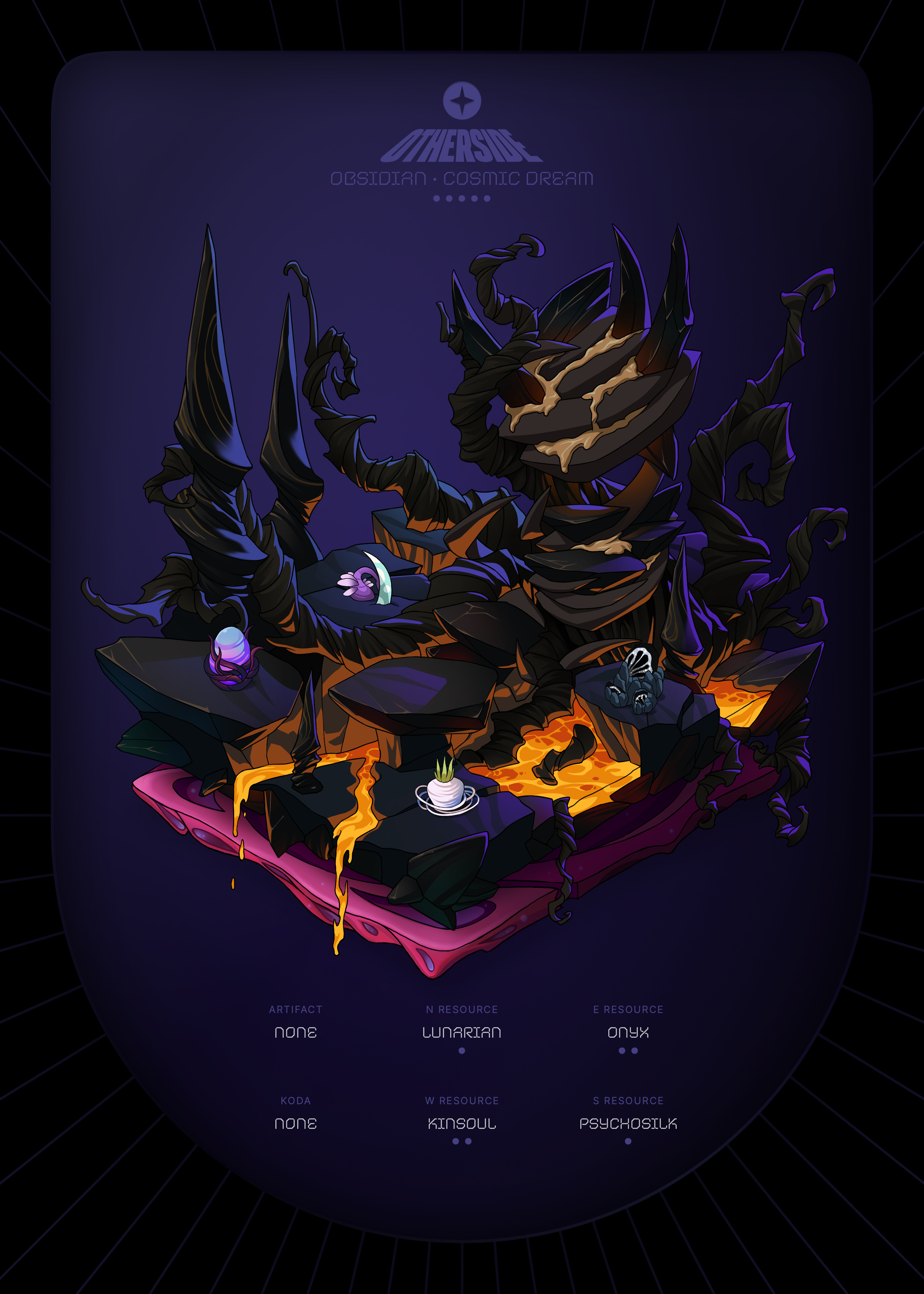 Otherdeed #91695 — Obsidian