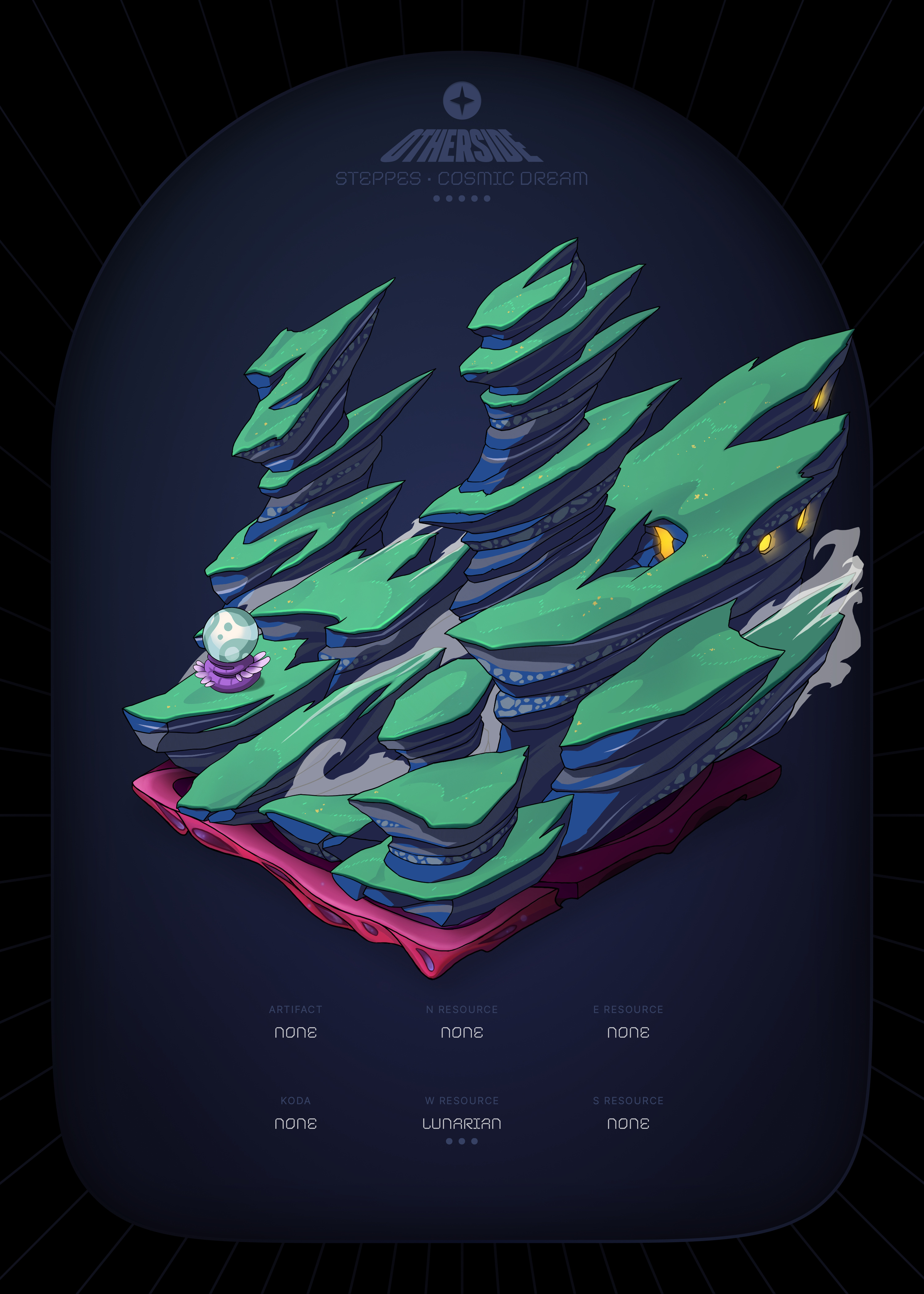 Otherdeed #89393 — Steppes