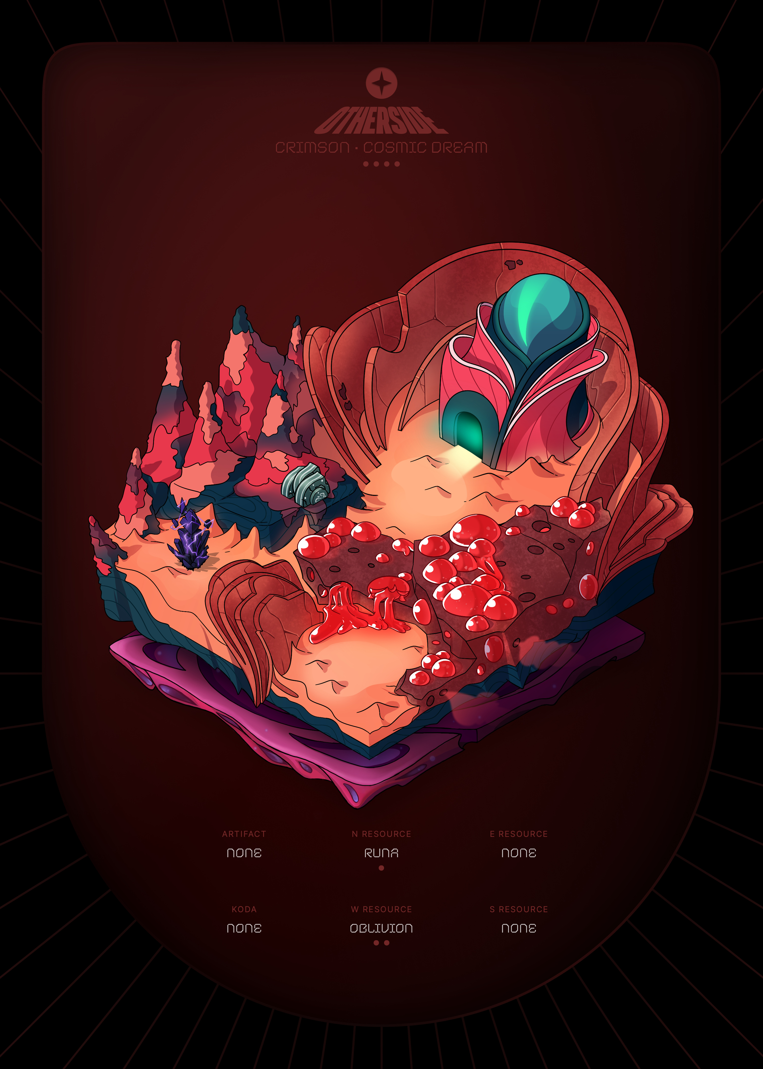 Otherdeed #36145 — Crimson