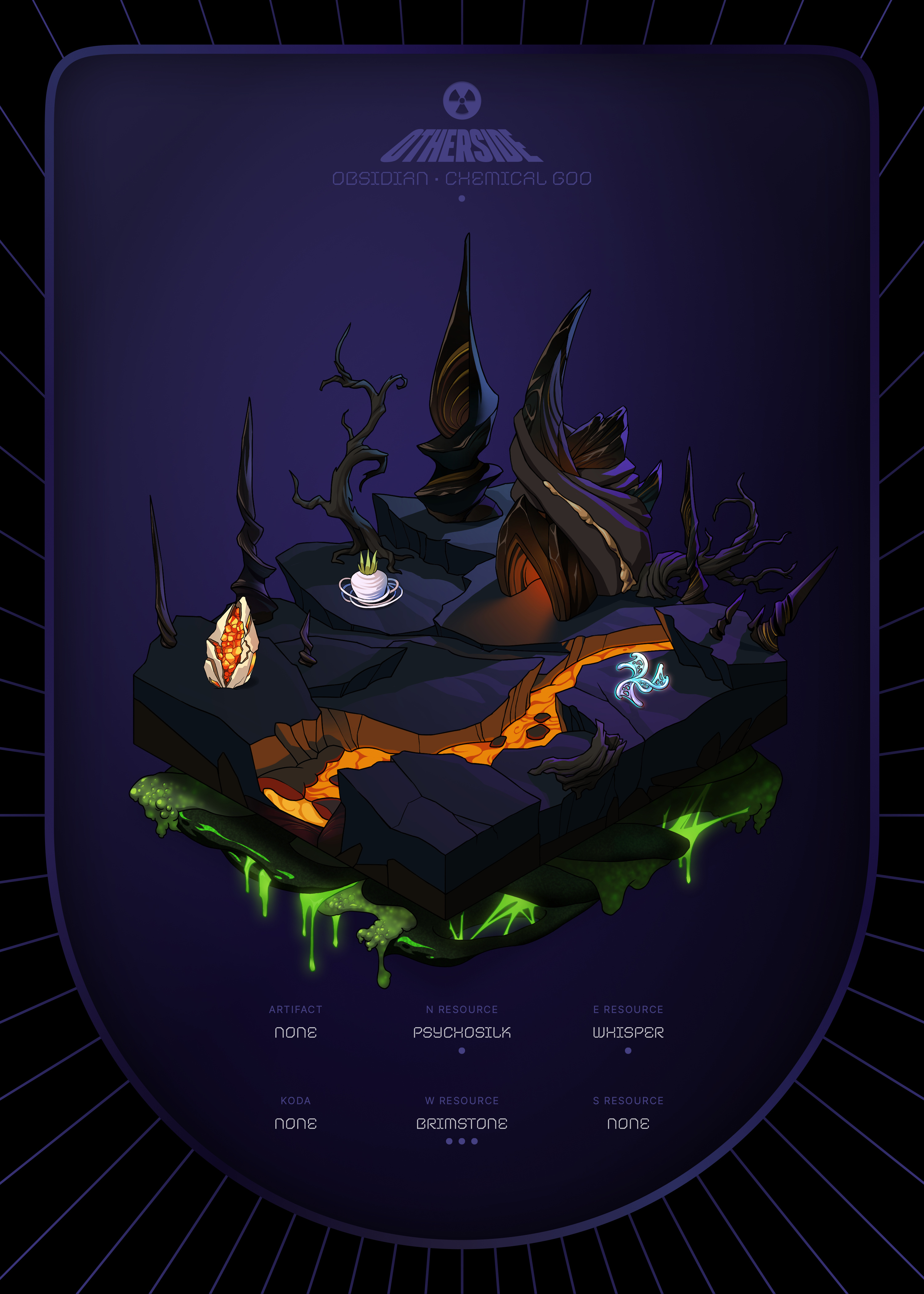 Otherdeed #20346 — Obsidian