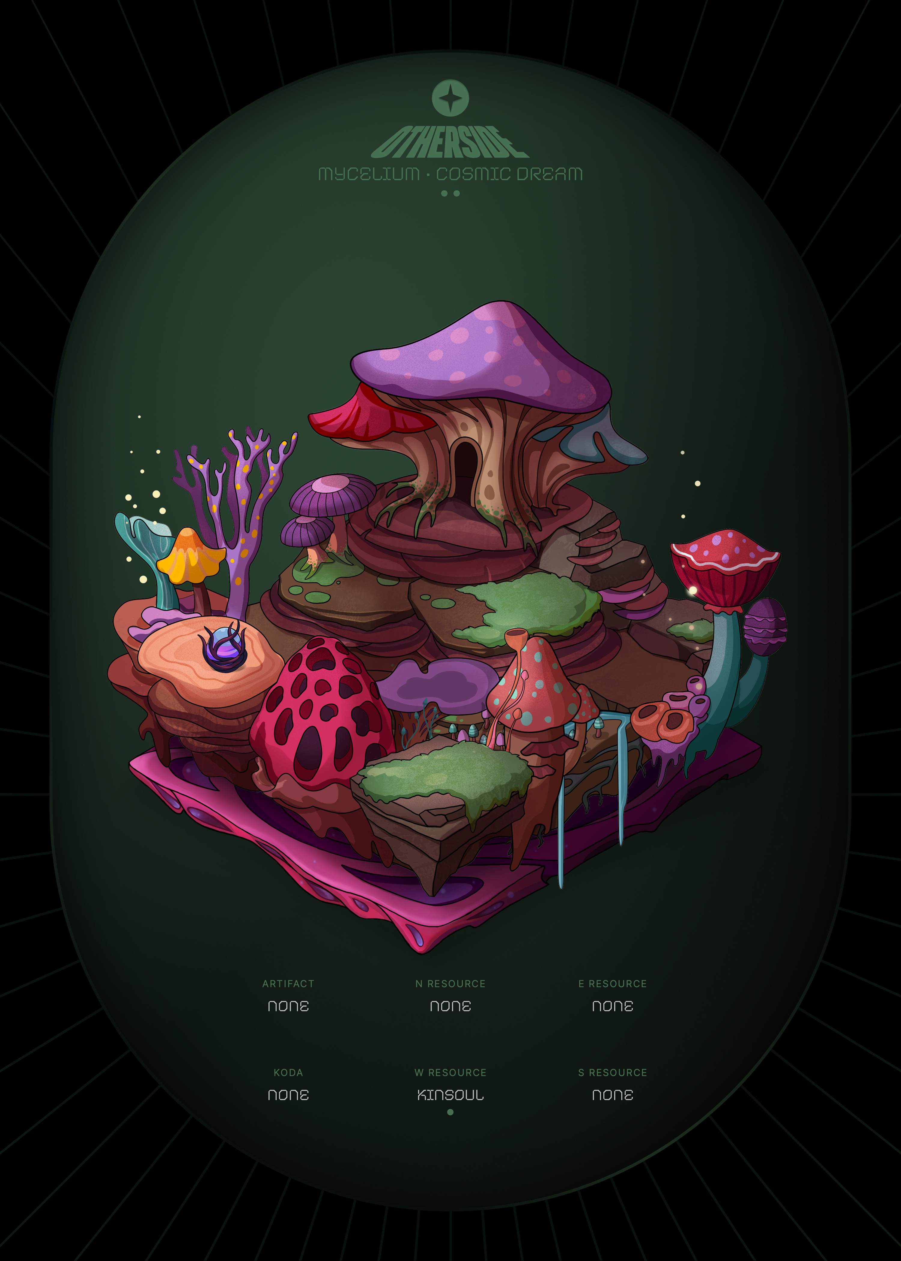 Otherdeed #39625 — Mycelium