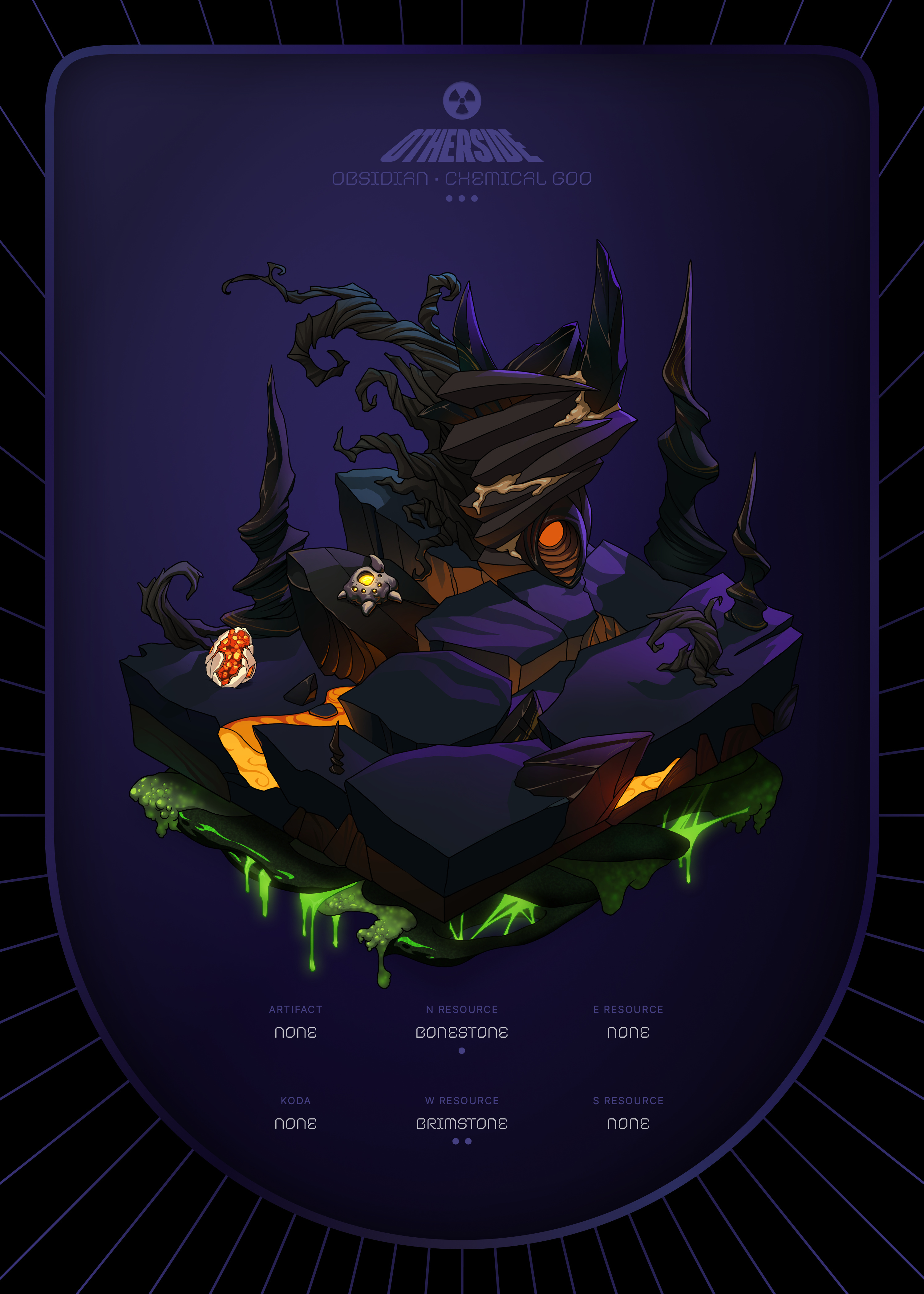 Otherdeed #13194 — Obsidian