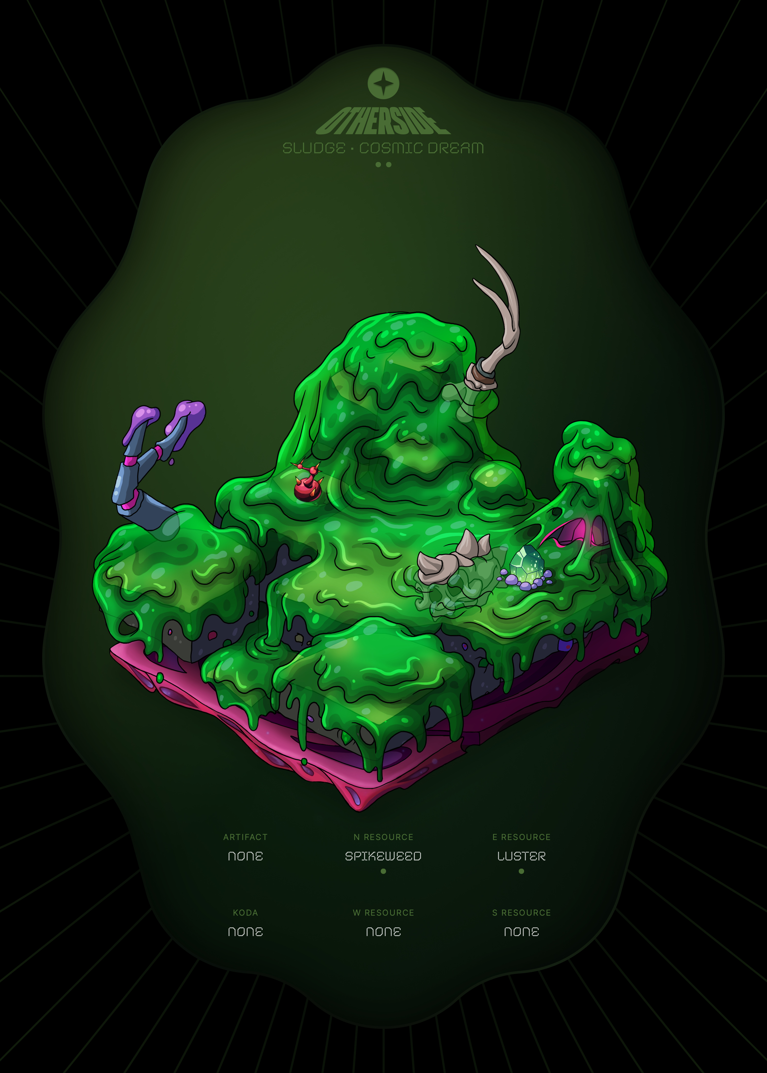 Otherdeed #87976 — Sludge