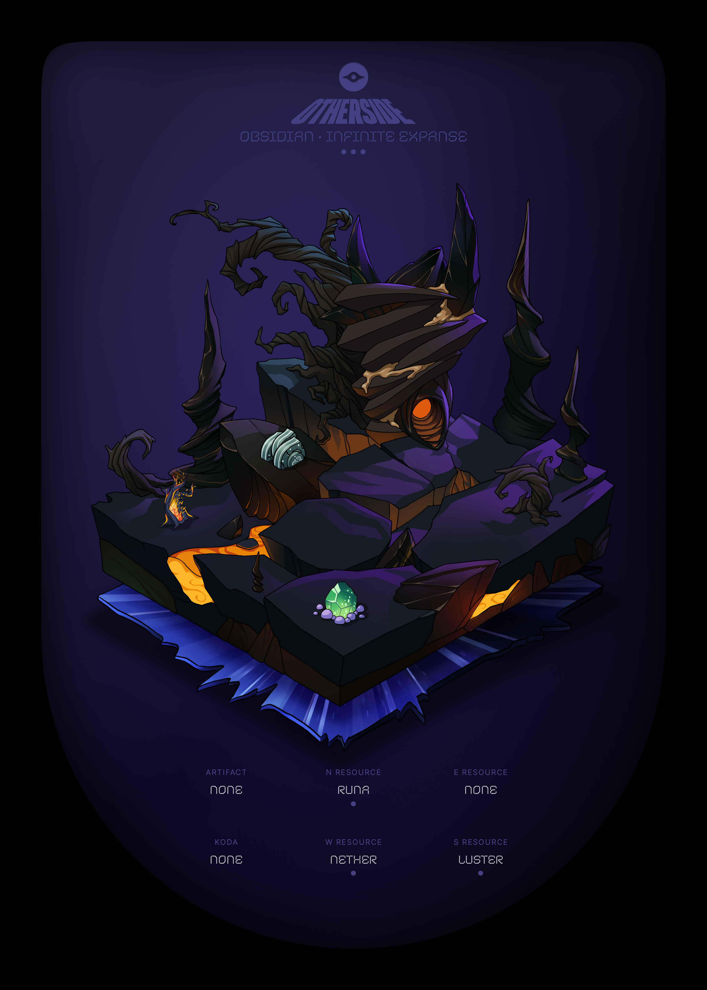 Otherdeed #61722 — Obsidian