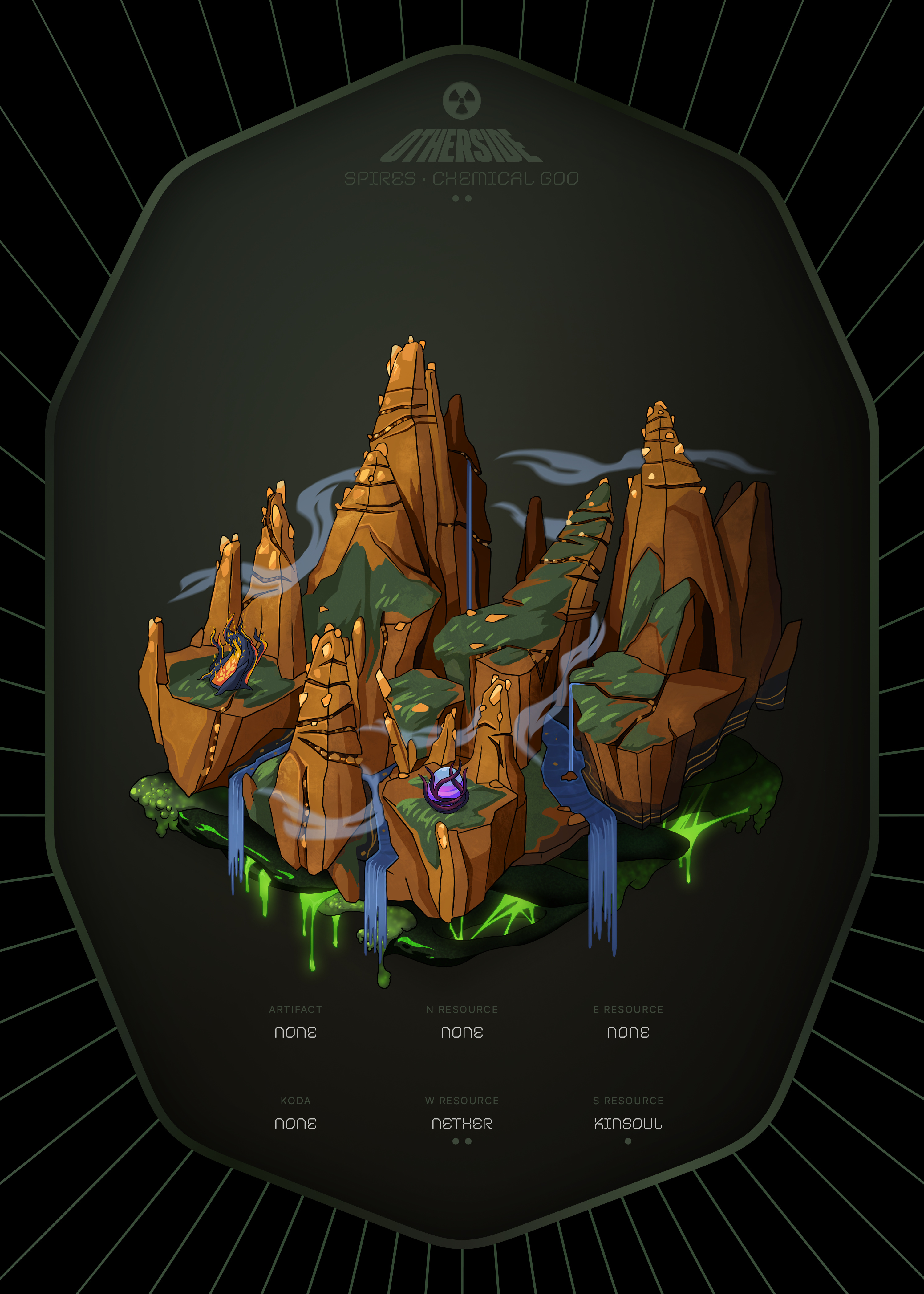 Otherdeed #10390 — Spires